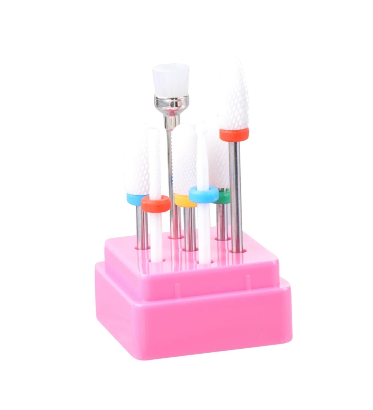 Healeved 1 Set Nail Drill Bits Nail Art Tools Nail Tools Nail Gel Polish Nail Bit Diamond Tipped Drill Bit Nail Drill Tool Nail Grinding Head Manicure Drill Bits Acrylic Ceramics - Buy Online on GoSupps.com