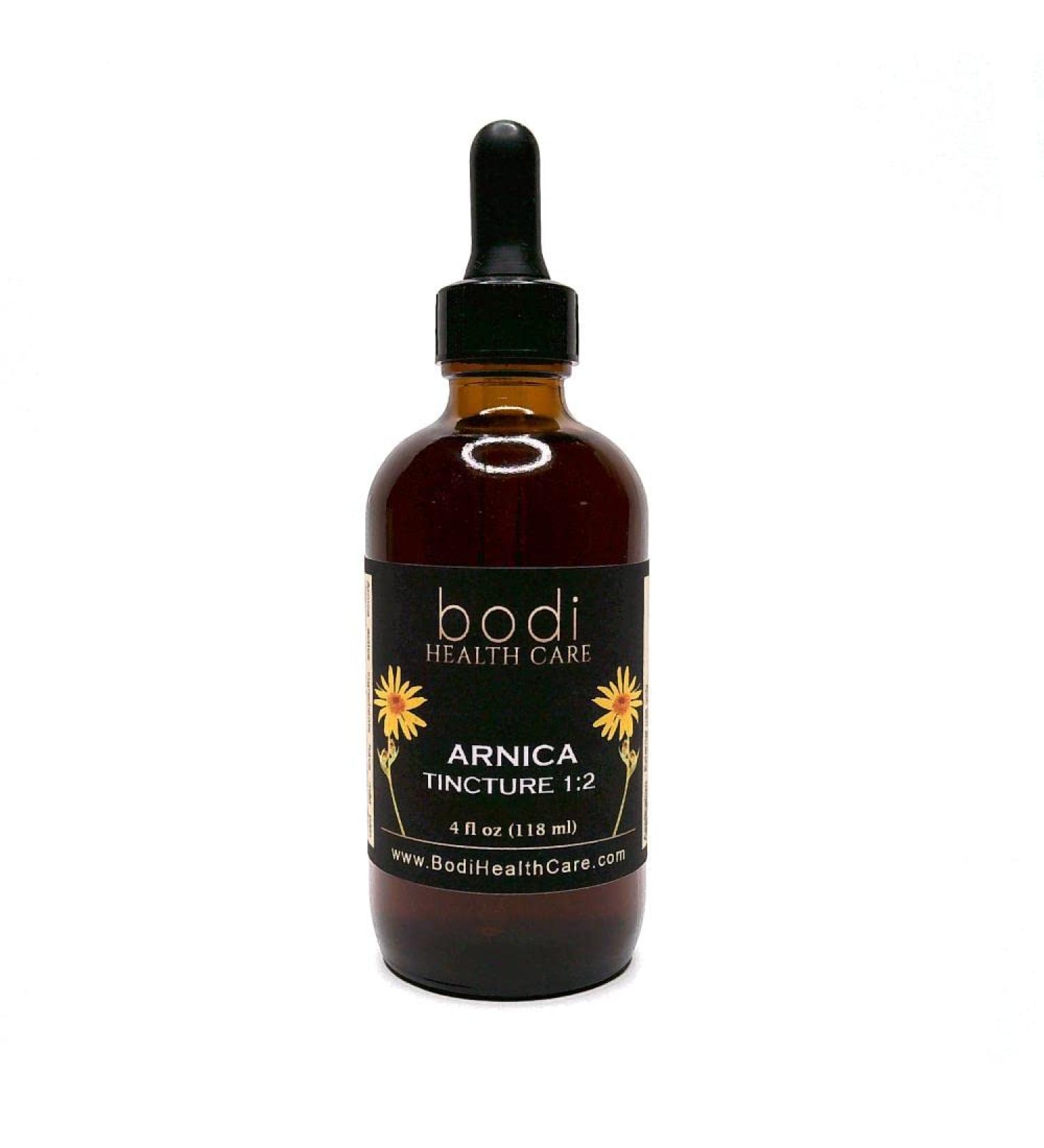 bodi : Arnica Tincture 1:2 Extract | 2floz to 8floz | 100% Pure Natural Cold-Pressed Chemical Free (8 Fl Oz) 8 Fl Oz (Pack of 1) - Buy Online on GoSupps.com