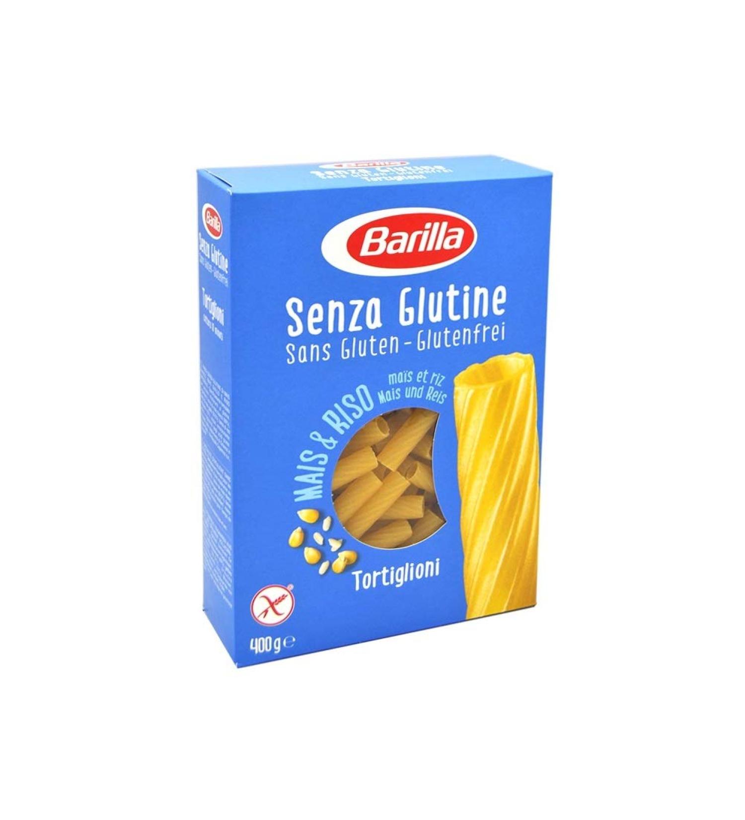 Barilla Pack of 10 Barilla Tortiglioni gluten-free pasta 400g