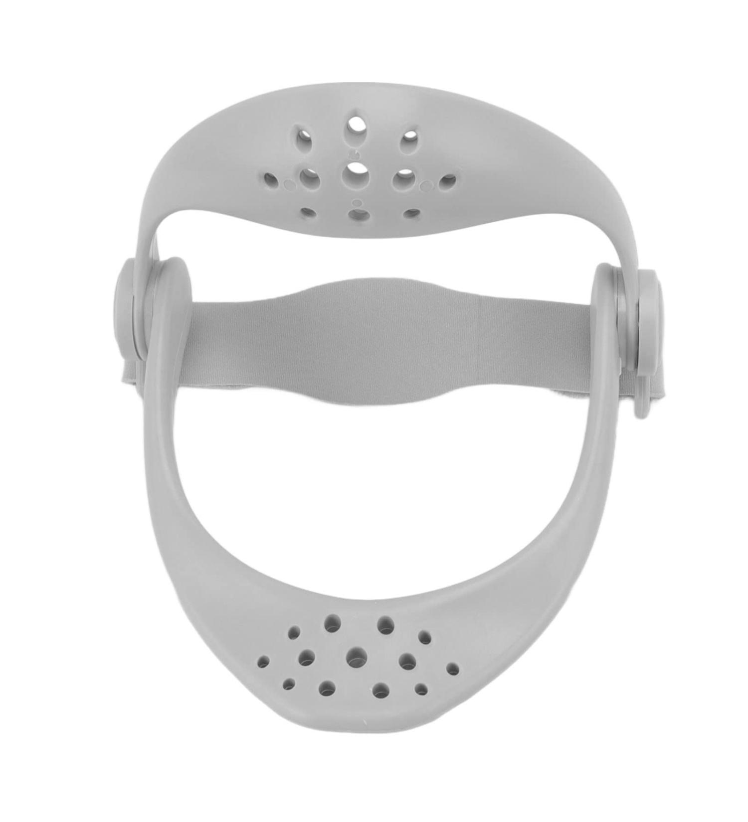 Adjustable Neck Support for Posture Correction | 360 Cervical Traction Device for Pain Relief - Gray - Buy Online on GoSupps.com