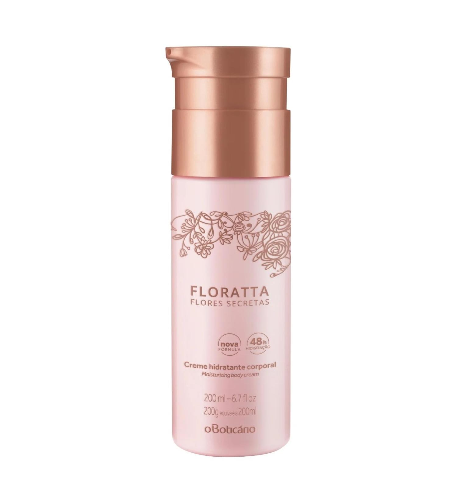 O Boticario Floratta Secret Flowers Body Lotion - 48 Hour Moisturizer | Floral & Fruity Scent | 6.7 oz | International Shipping - Buy Online on GoSupps.com