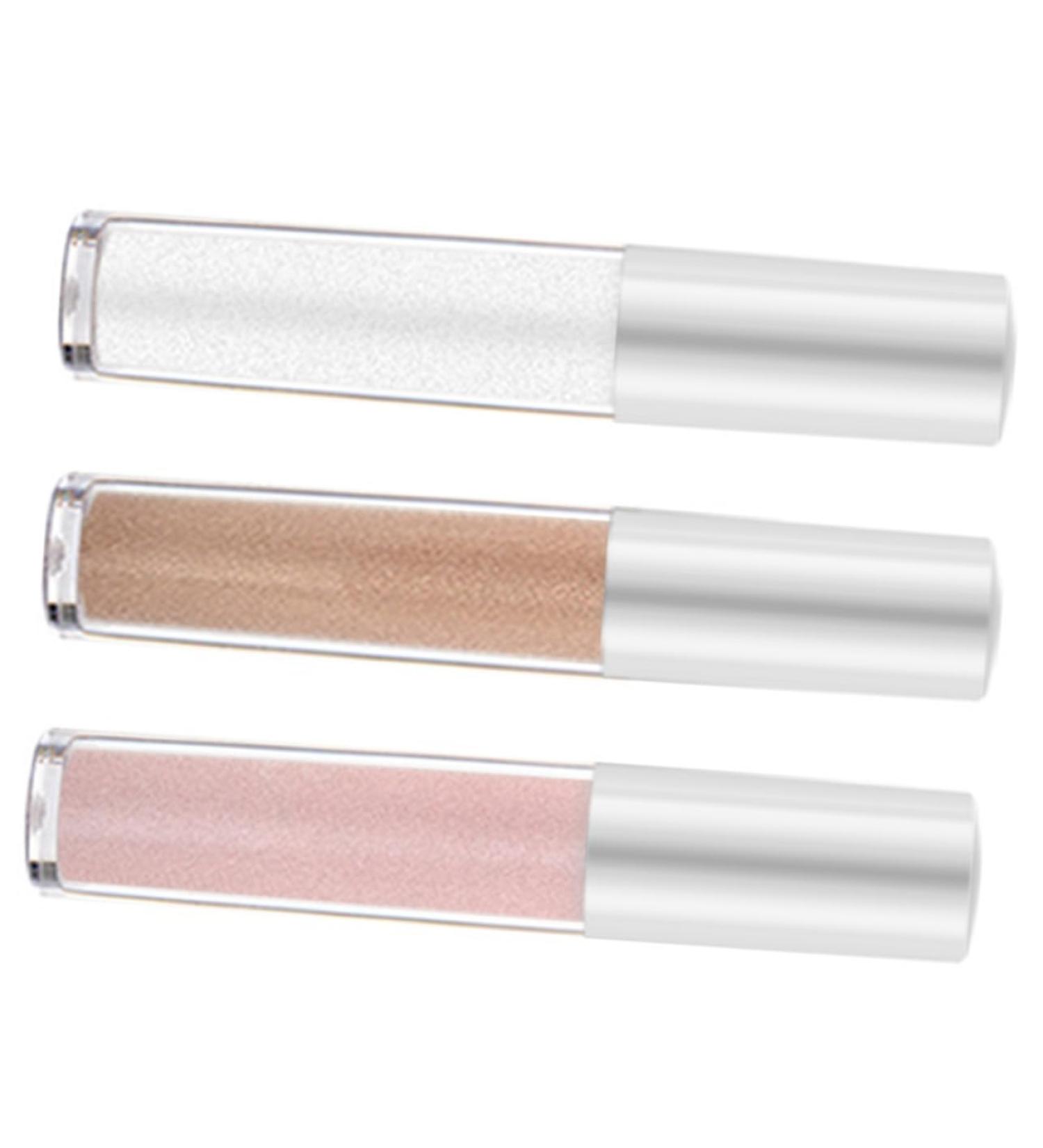 WOONEKY 3pcs Polarized Monochrome Glitter Eye Makeup Plastic - Buy Online on GoSupps.com