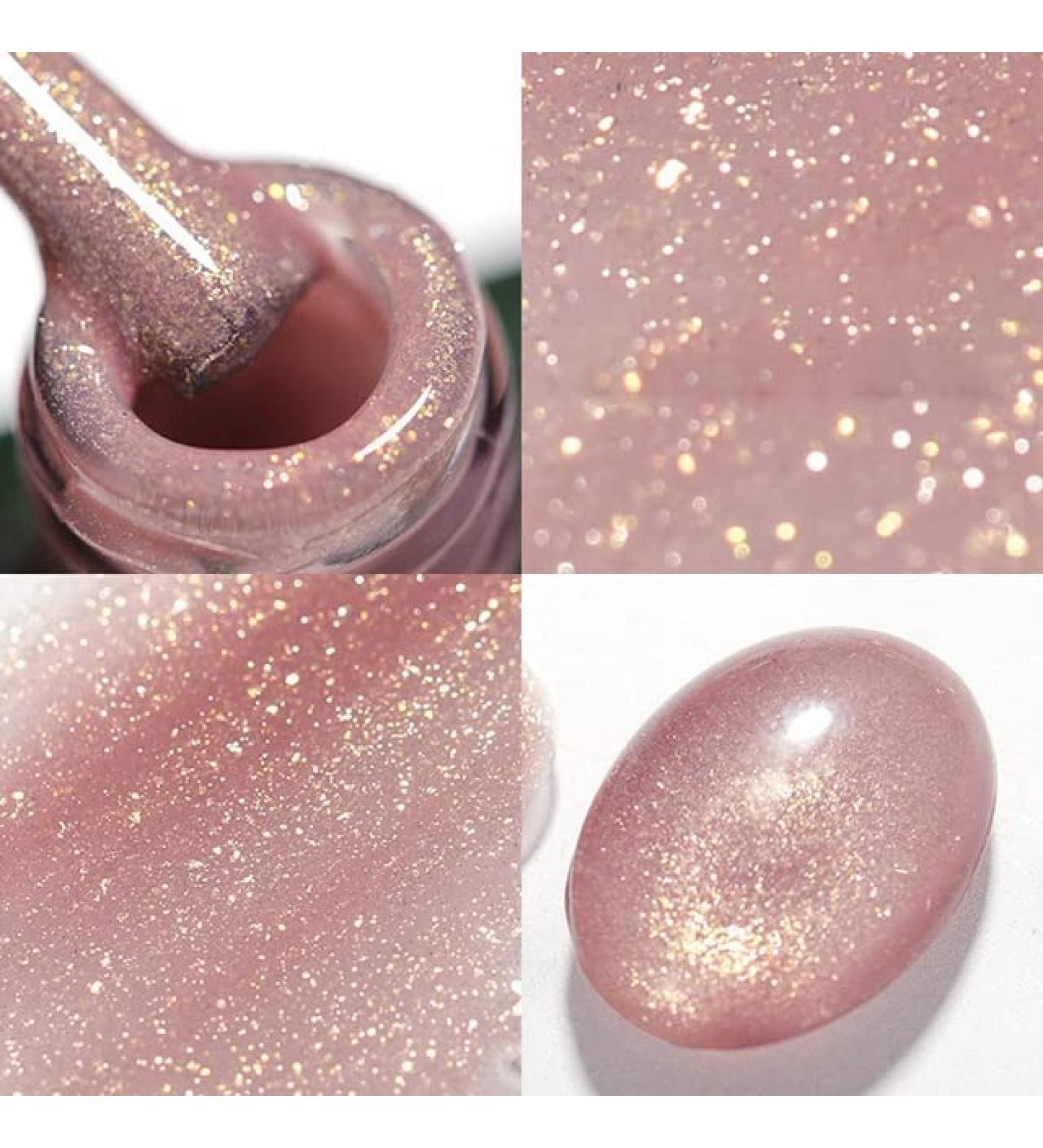 15ml Glitter Rubber Base Gel Aurora Chameleon Pink Gold Flakes Varnish Soak Off Semi Permanent UV Gels Polish Nail Art Manicure| | - - (Color: 8 Style A) 8 / Style a - Buy Online on GoSupps.com
