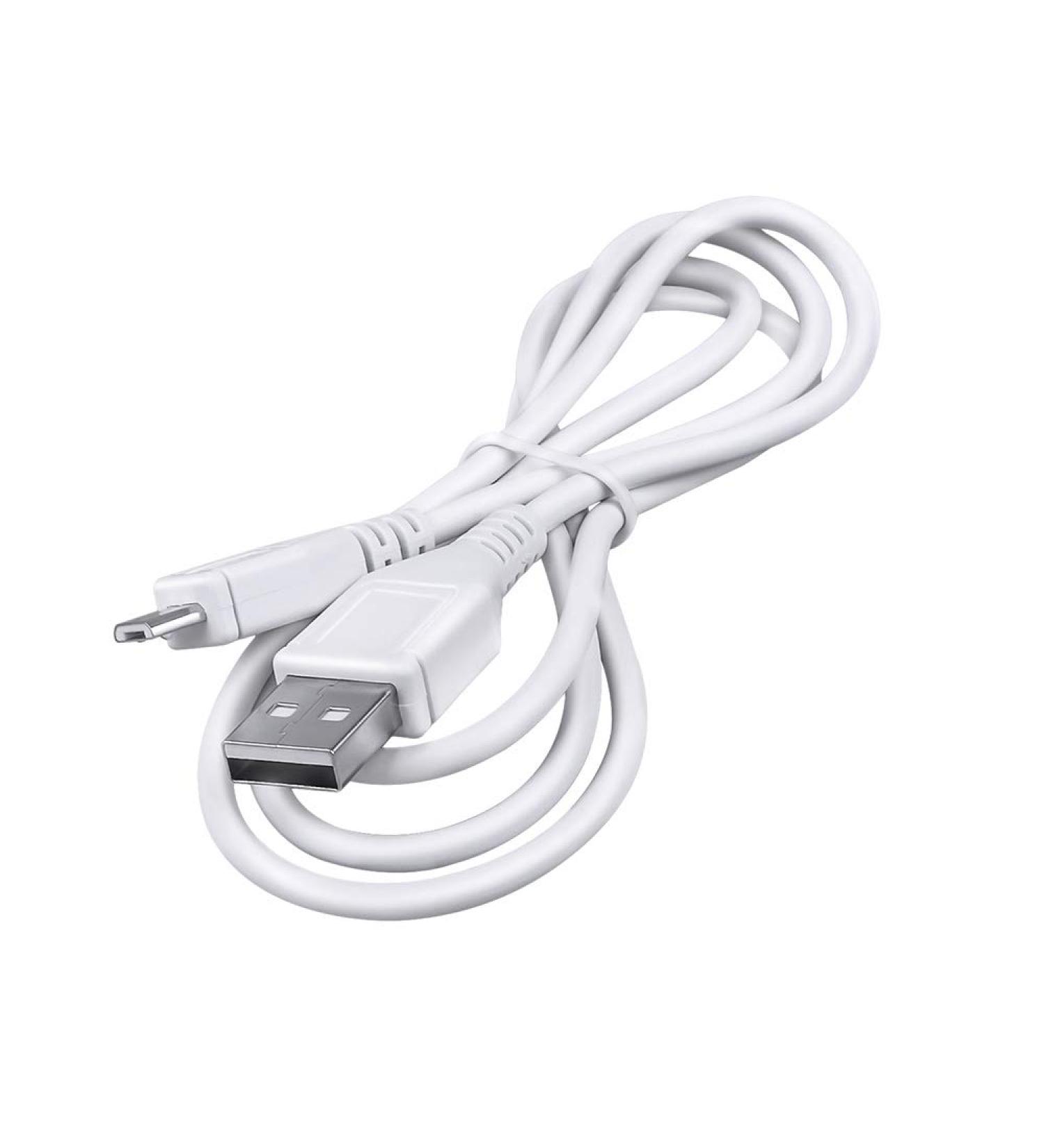 3.3ft White Micro USB Charging Cable for Remington MB4110 & Trimmers | Rechargeable Grooming Shaver Accessories - Buy Online on GoSupps.com