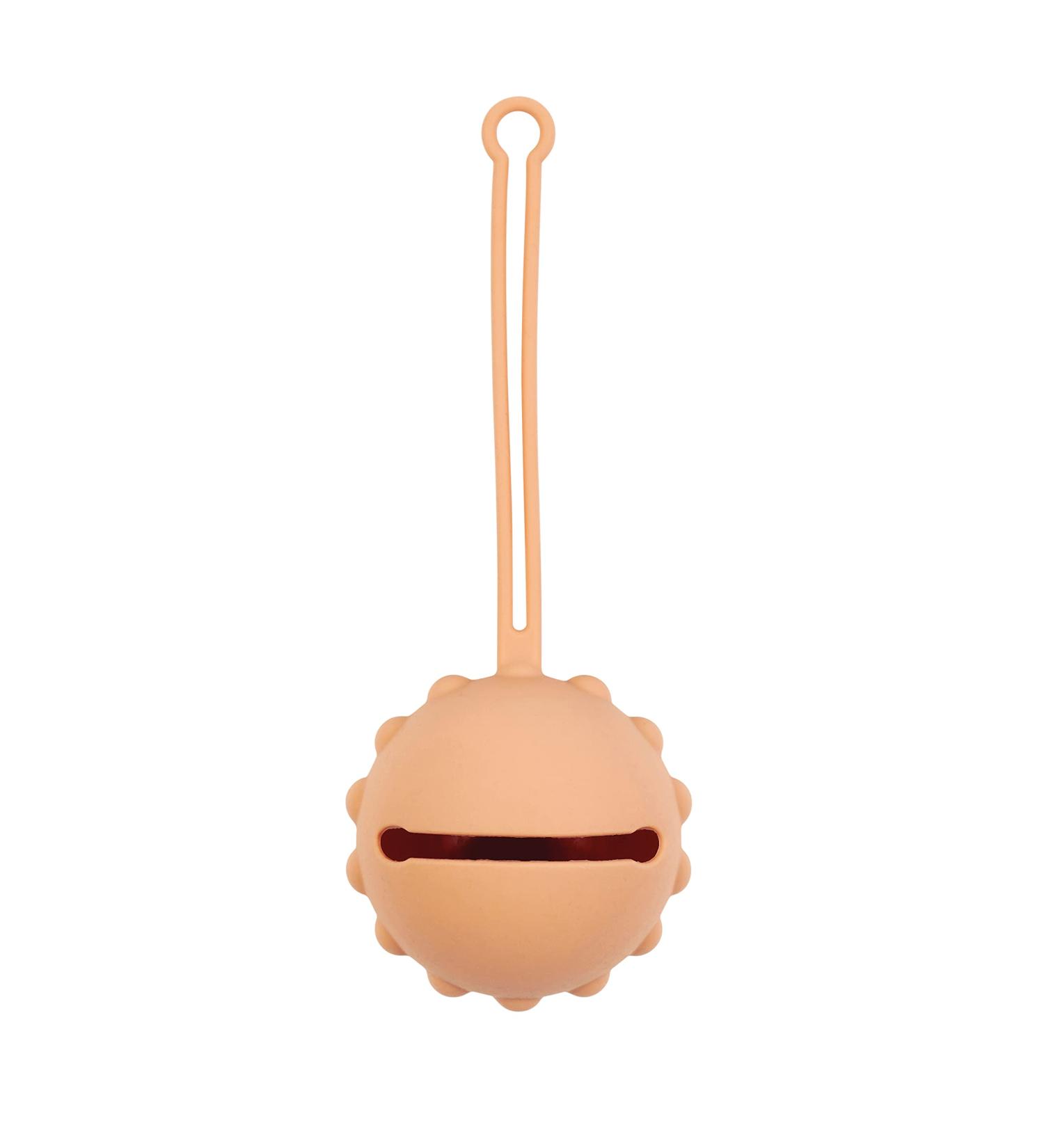 Nattou 876346 pacifier chain cover caramel approx. 21 cm