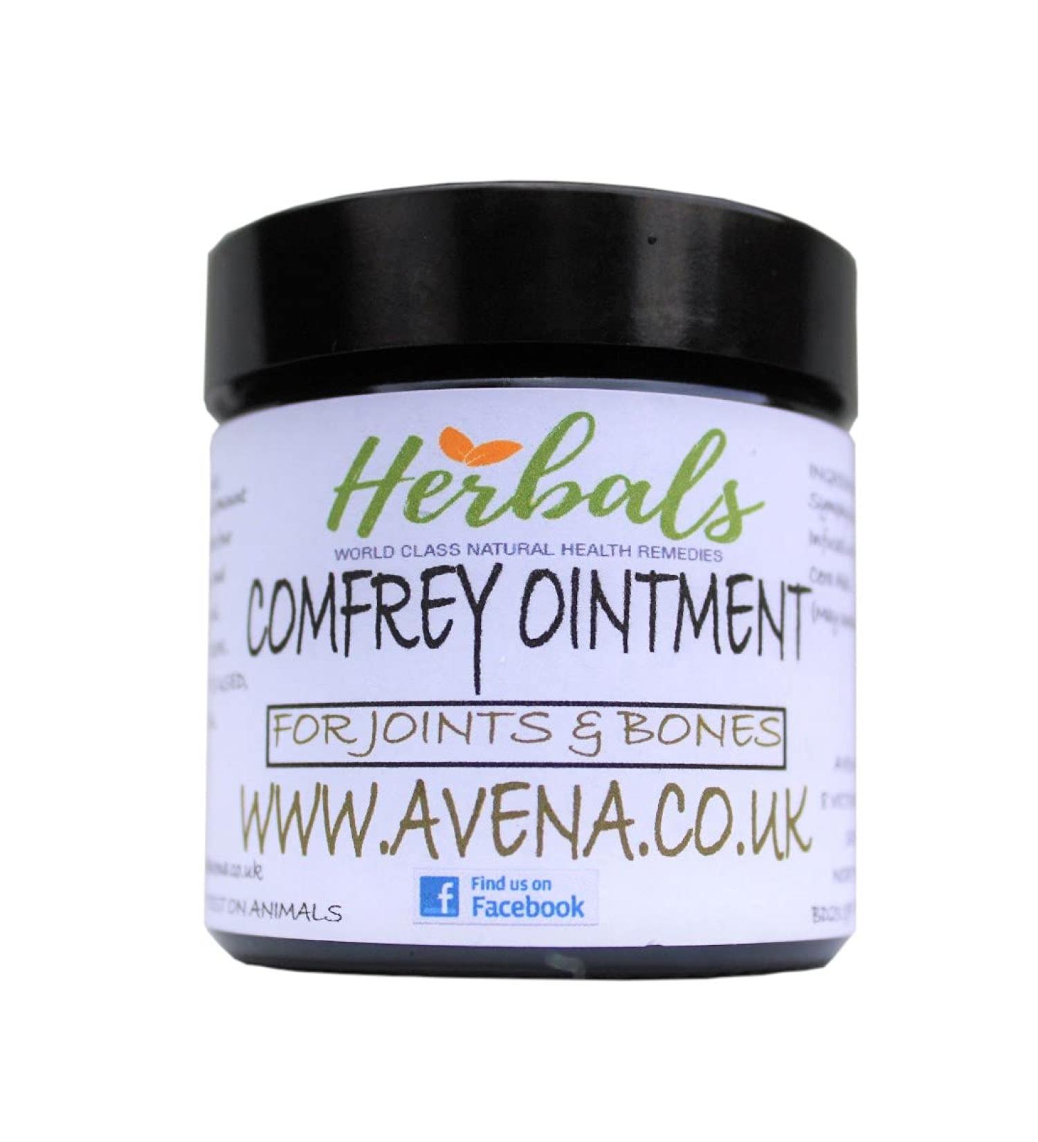 Knitbone Comfrey Cream for Bones - Symphytum Officinale Oil (200ml) - Buy Online on GoSupps.com