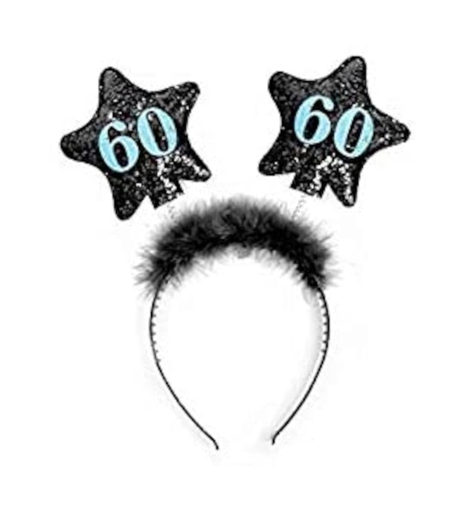 60th Birthday Headband Party