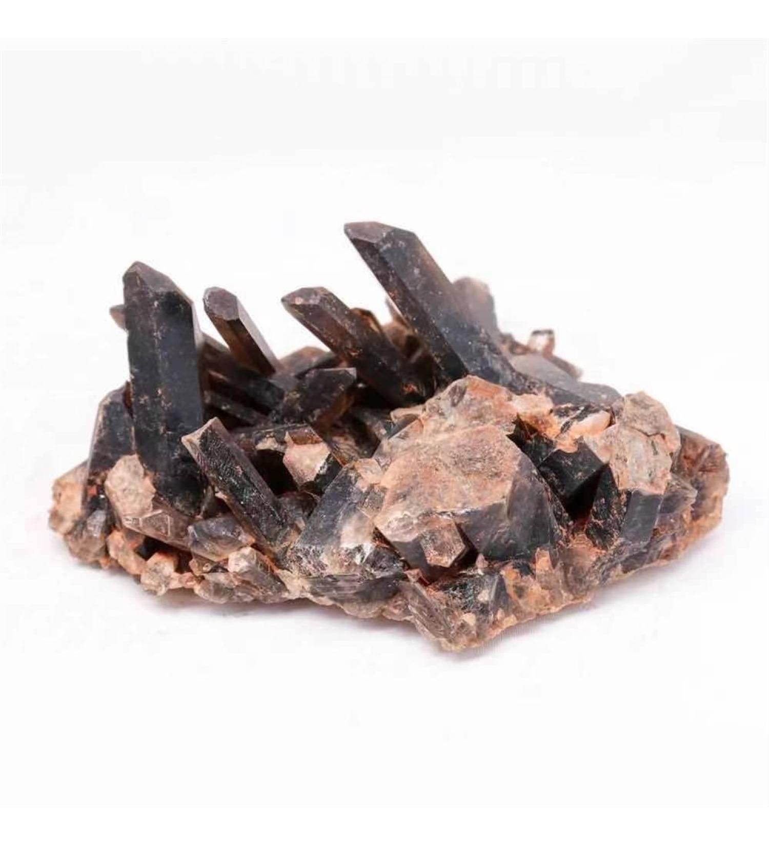 1pc 300g-1000g Natural Black Quartz Cluster Crystal Lucky Stone Suitable for Home HOMEZHOU (Color : 1pc 300g-390g) - Buy Online on GoSupps.com