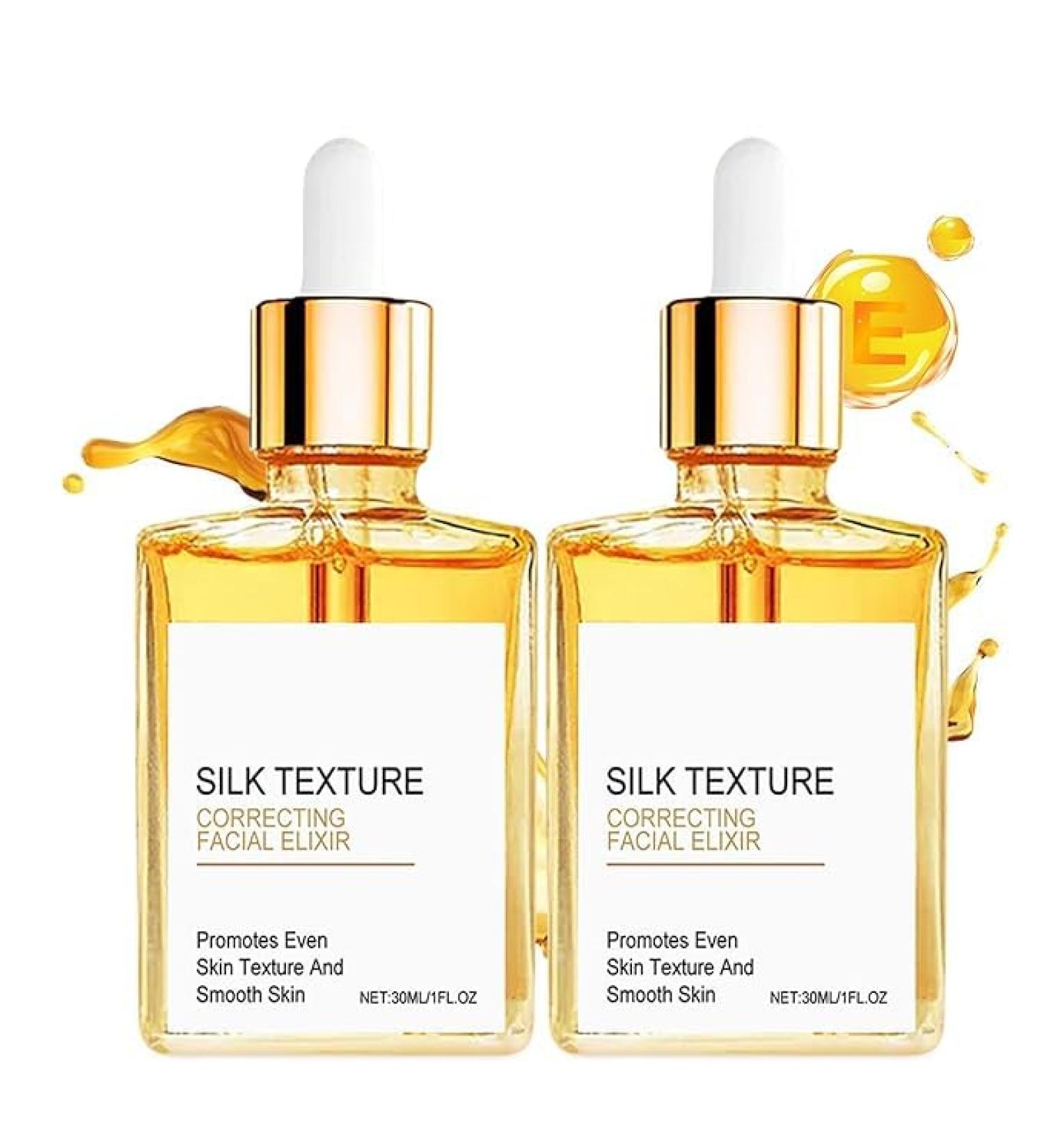 Gouda Silk Body Oil 2-Pack Set - Hydrating & Nourishing Dry Skin Treatment with Argan & Jojoba Oil Non-Greasy Fast Absorbing 2 Bottles Complete Course for Best Value - Buy Online on GoSupps.com