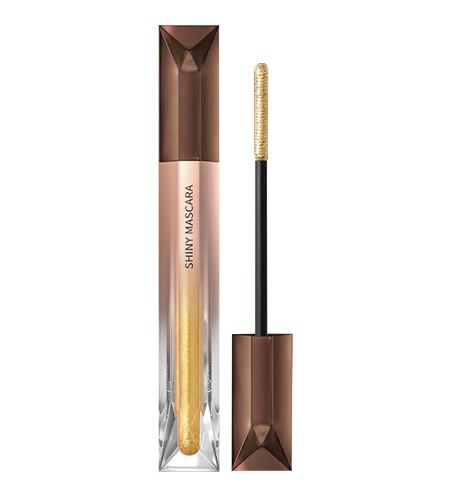 Glitter mascara for eyelashes shimmering mascara | Volumizing anti-smudge mascara eyelash cosmetics waterproof makeup mascara lift curling eye makeup that multiplies lashes - Buy Online on GoSupps.com