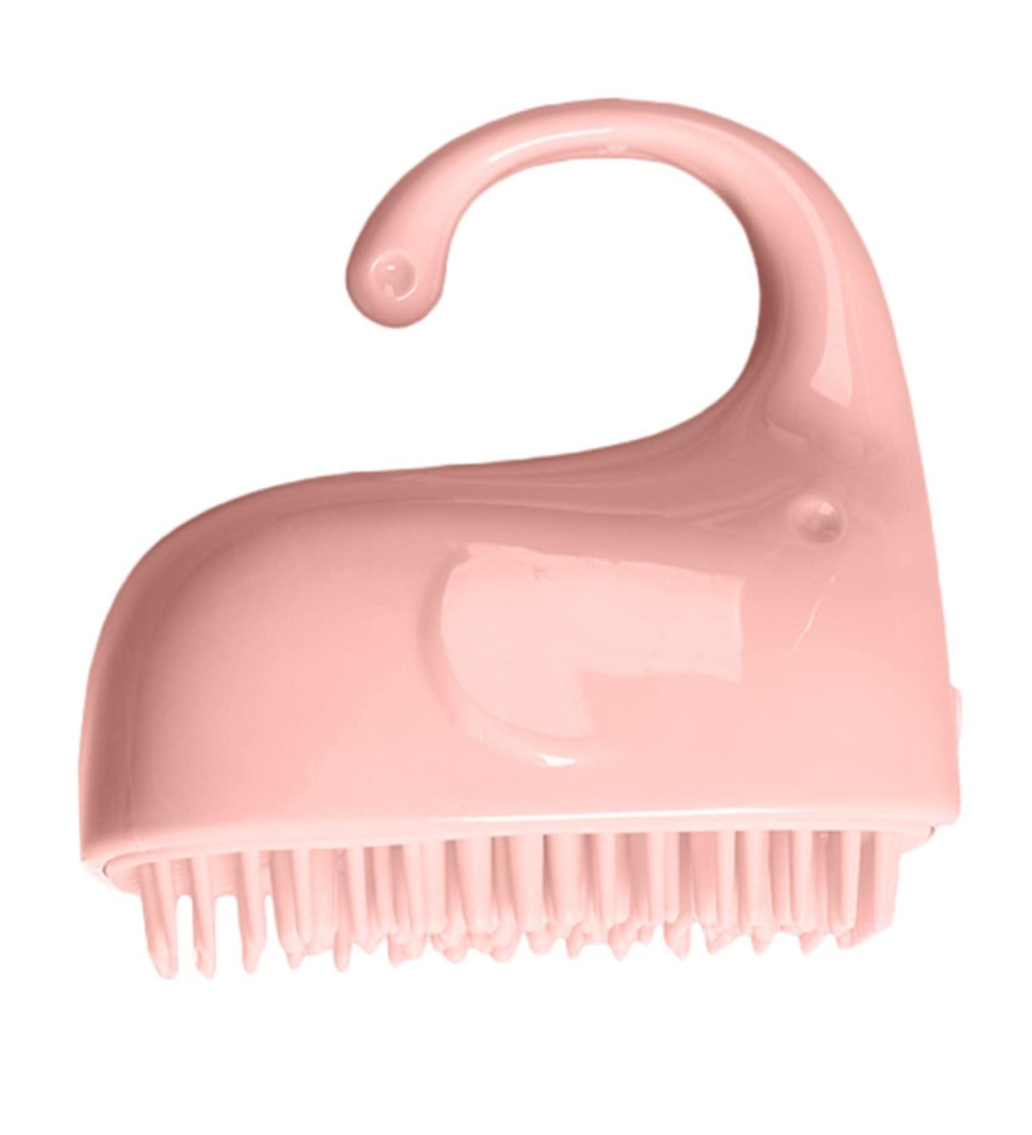 Pink Baby Bath Massager Washer | Portable Infant Shampoo Scrubber | KOMBIUDA - Buy Online on GoSupps.com