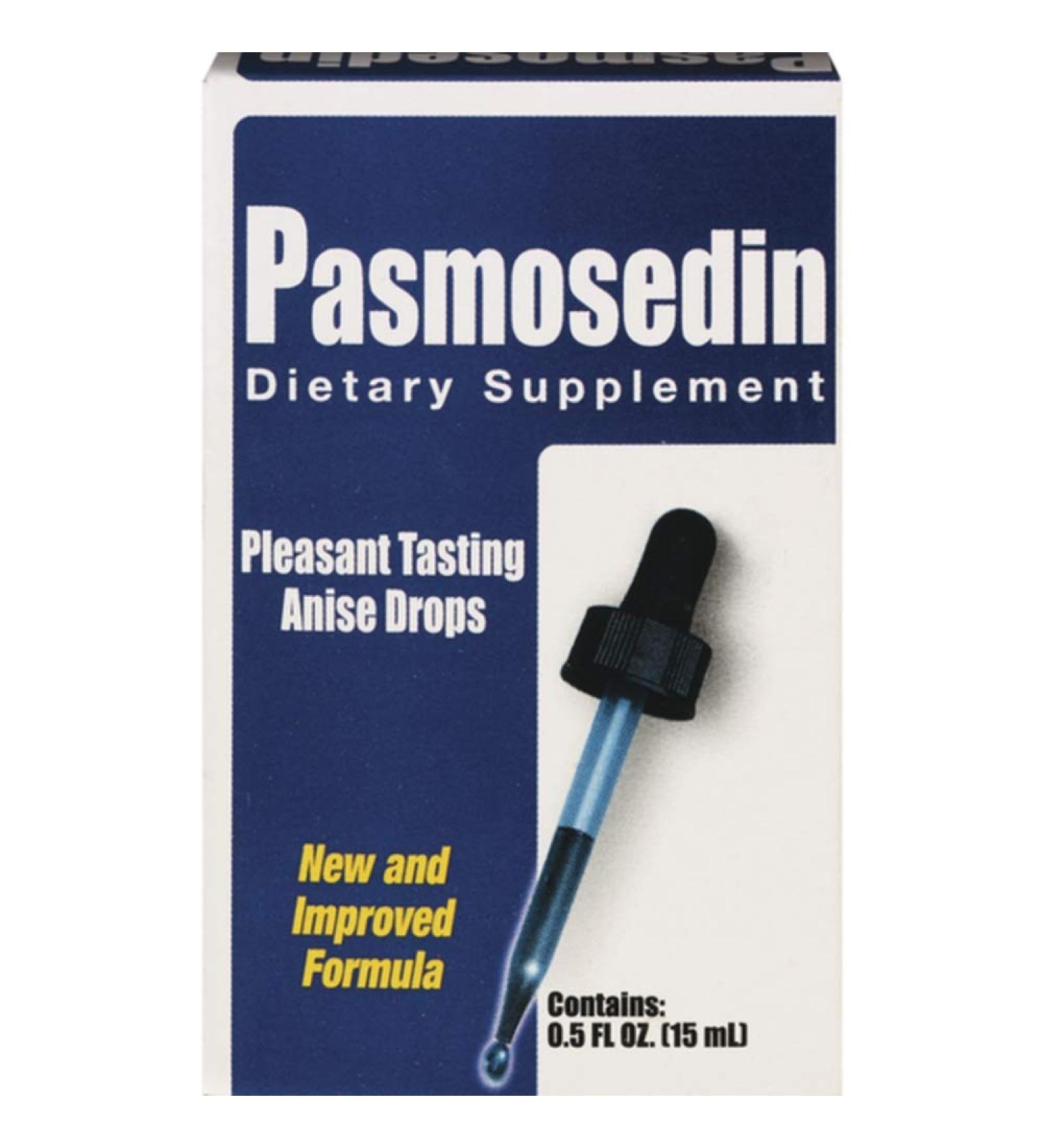 Pasmosedin Digestive Drops Digestive Aid Helps with Bloating & Gas 0.5 Fl Oz/Pack of 1 20.0 Servings (Pack of 20)