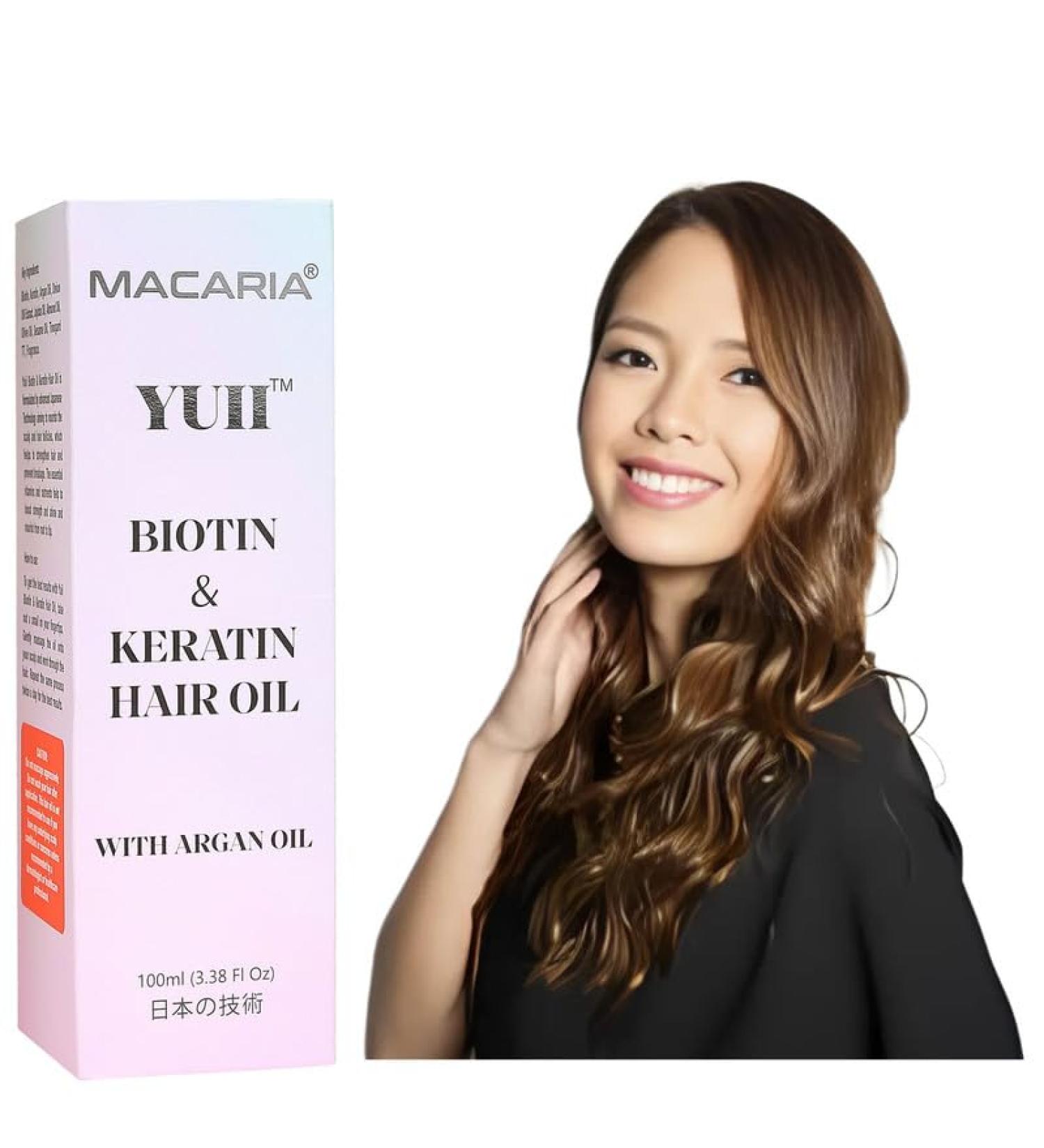 MACARIA Yuii Biotin Hair Spray Oil By Japanese Technology - Buy Online on GoSupps.com