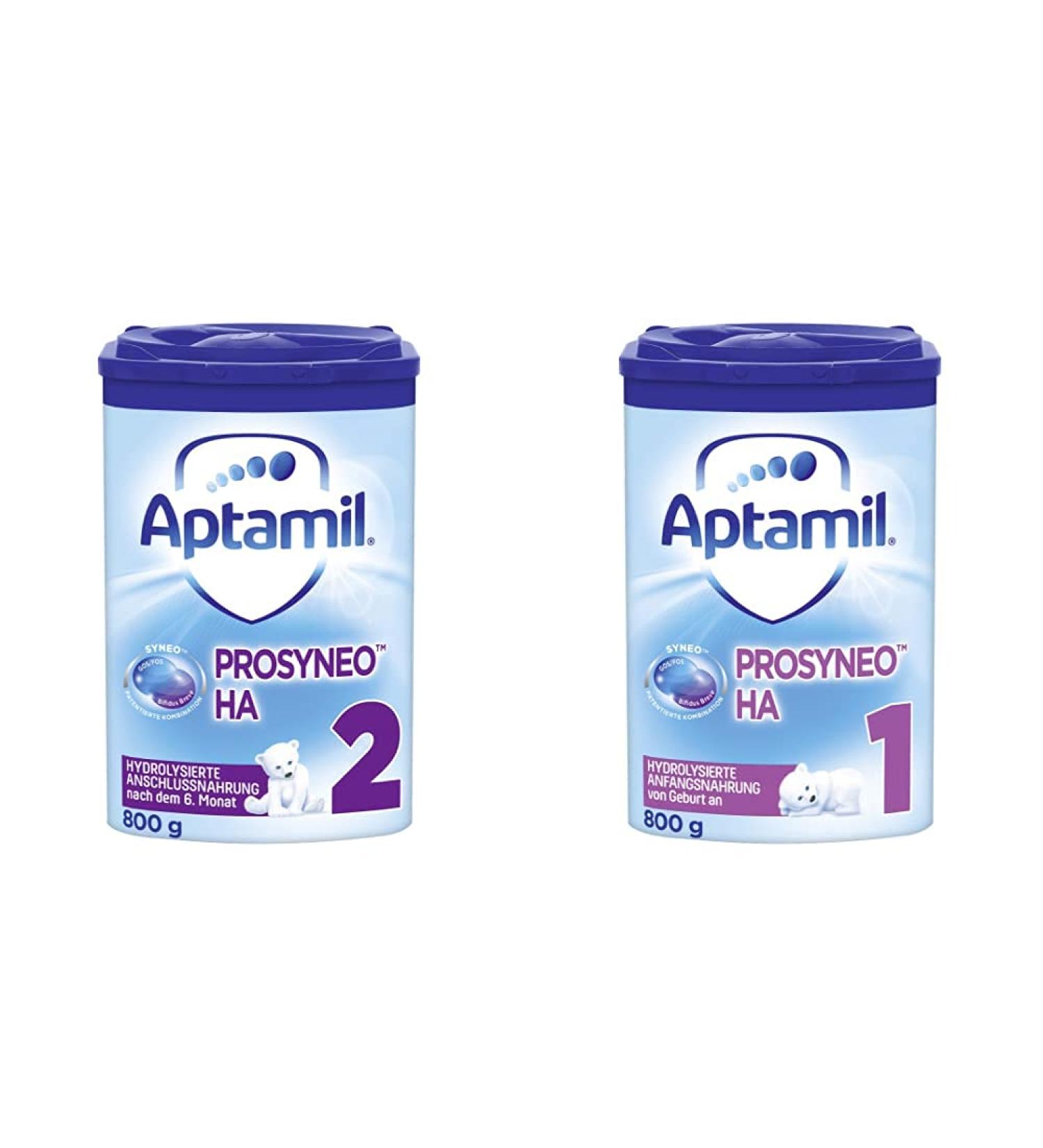 APTAMIL PROSYNEO HA Baby Milk Powder Bundle (800g Each) | Ideal for 6+ Months & Newborns | International Shipping - Buy Online on GoSupps.com