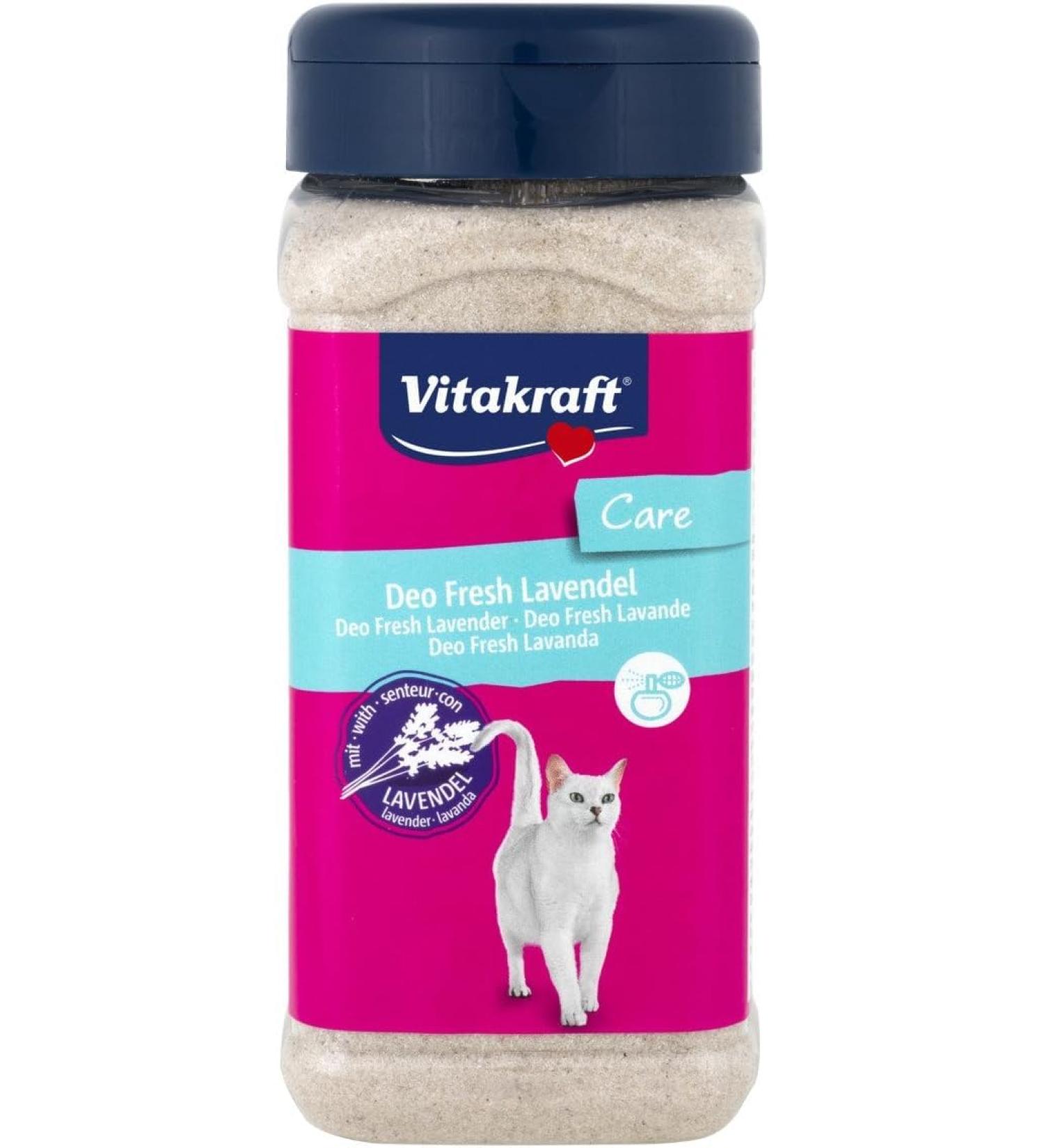 Vitakraft Deo Fresh Lavender - Cat Litter Freshness Granules | Aroma-Sealed Shaker 720g | Delicate Fragrance for a Clean Home - Buy Online on GoSupps.com