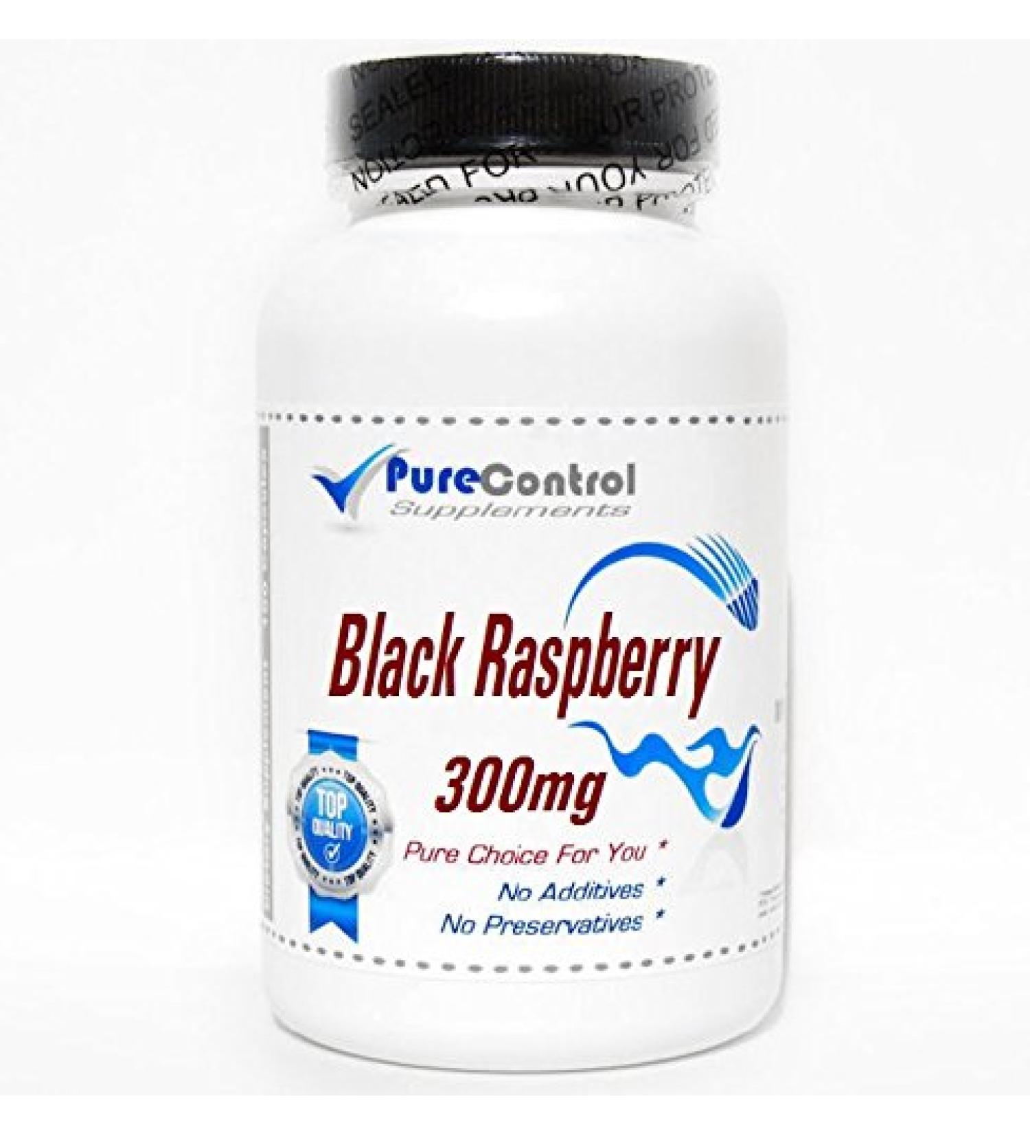 Black Raspberry 300mg // 180 Capsules // Pure // by PureControl Supplements