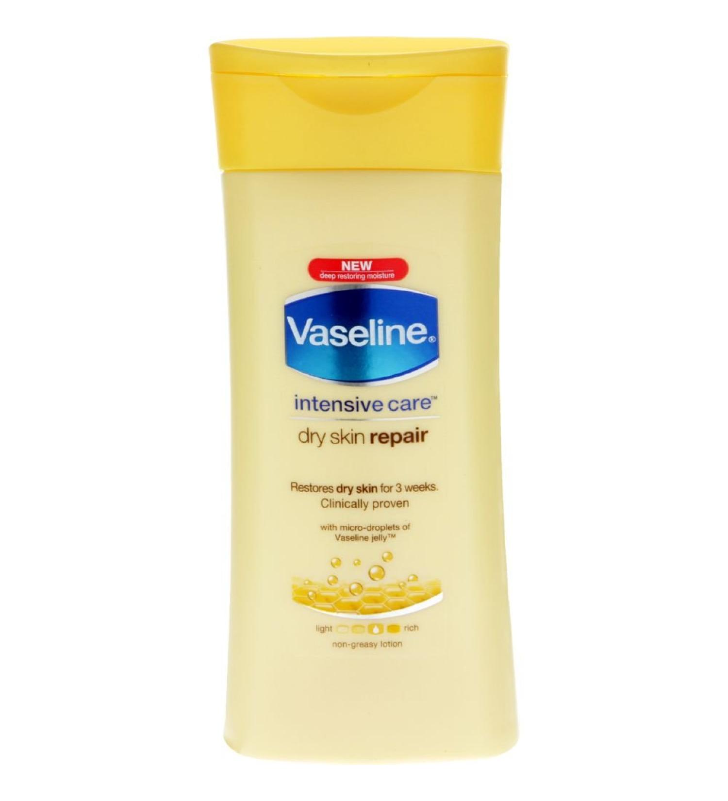 Vaseline Intensive Care Lotion 400ml Dry Skin Repair Pack (2)