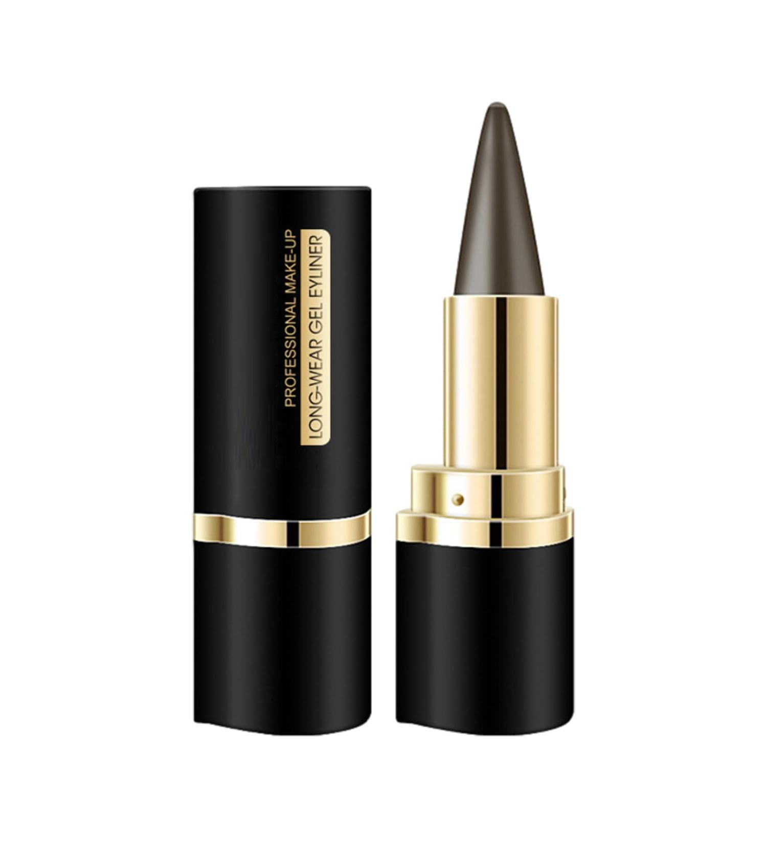 Black Eyeliner Gel | Waterproof Smudge-Proof High Performance Liner | Matte Black Eye-Liner Pencil Eyeliner Gel Stick Makeup Eye-Liners High Performance Liner for Women Pochy - Buy Online on GoSupps.com