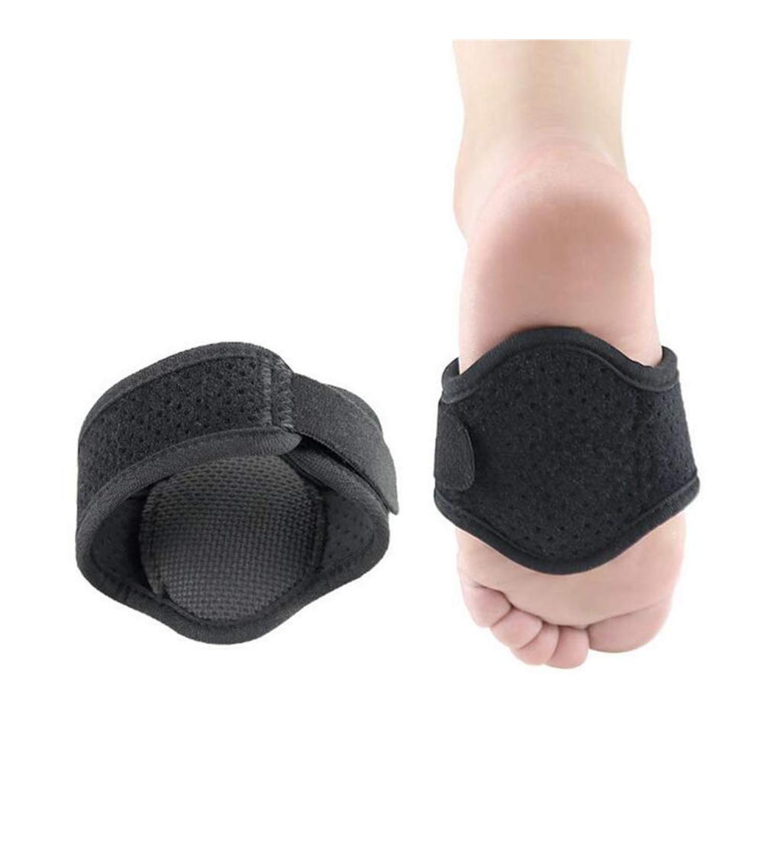 Breathable Plantar Fasciitis Arch Support - Foot Pain Relief for Men, Women, Kids - Flat Foot Arch Pad with Padding Cushion - Heel Spurs, High Arch, Fallen Arch - Compression Wrap Sleeves - Buy Online on GoSupps.com