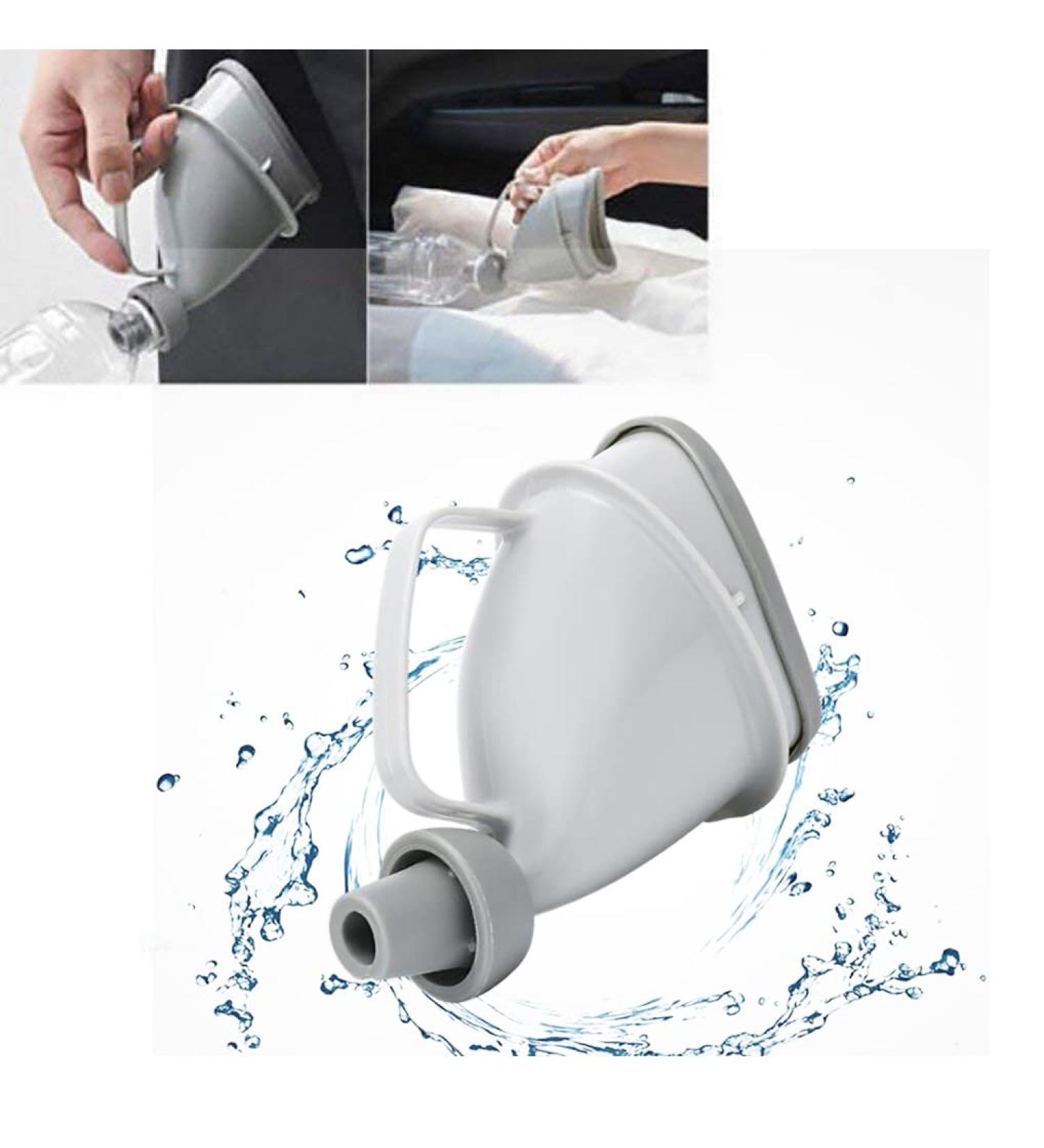 Unisex Portable Urinal Device for Outdoor Car Travel - Camping Pee Urinal for Emergency Sitting & Standing Urination - Buy Online on GoSupps.com