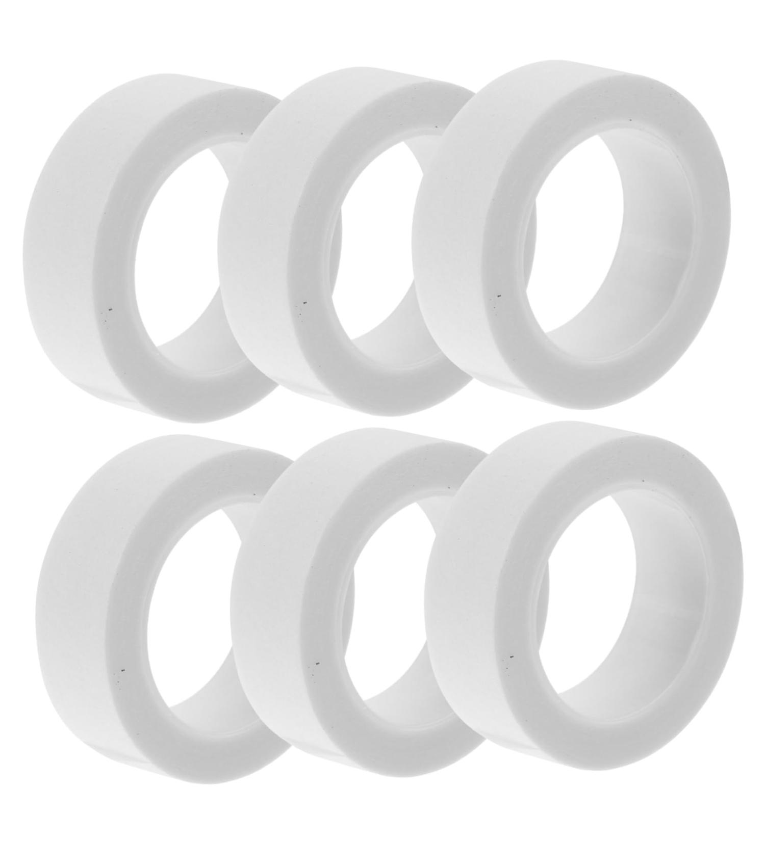 6 Rolls Grafting Eyelash Tape for Lash Extensions - Premium Non-Woven Salon Makeup Tool - White Eyelash Tapes - Buy Online on GoSupps.com