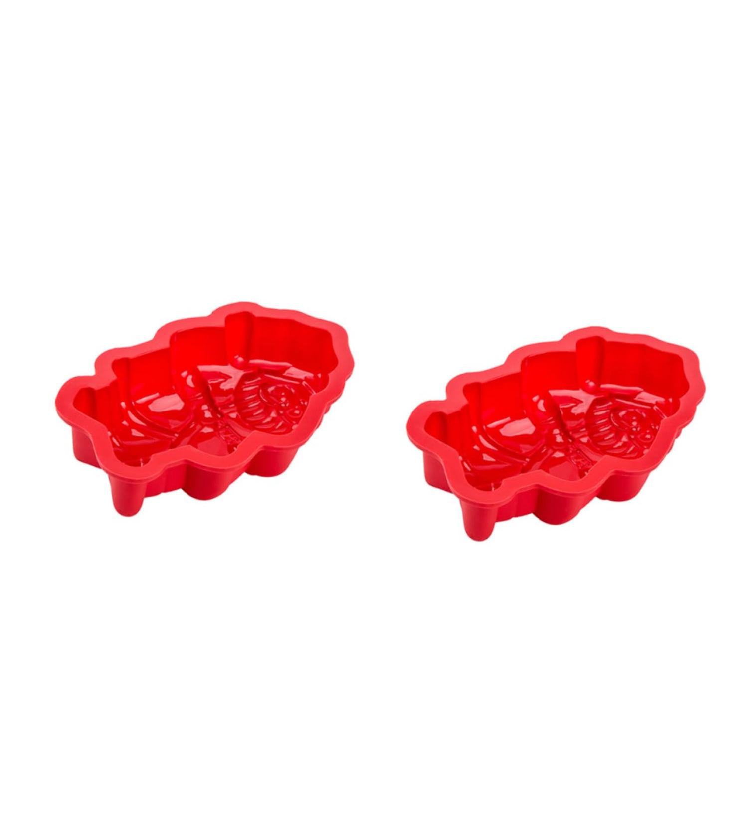 MAGICLULU 2 Pcs Baking Mold Silicone Molds Homemade Cake Mold Xmas Cake Making Mold Large Cake Mold Food Grade 18.2X11.5X3CM As Shown - Buy Online on GoSupps.com