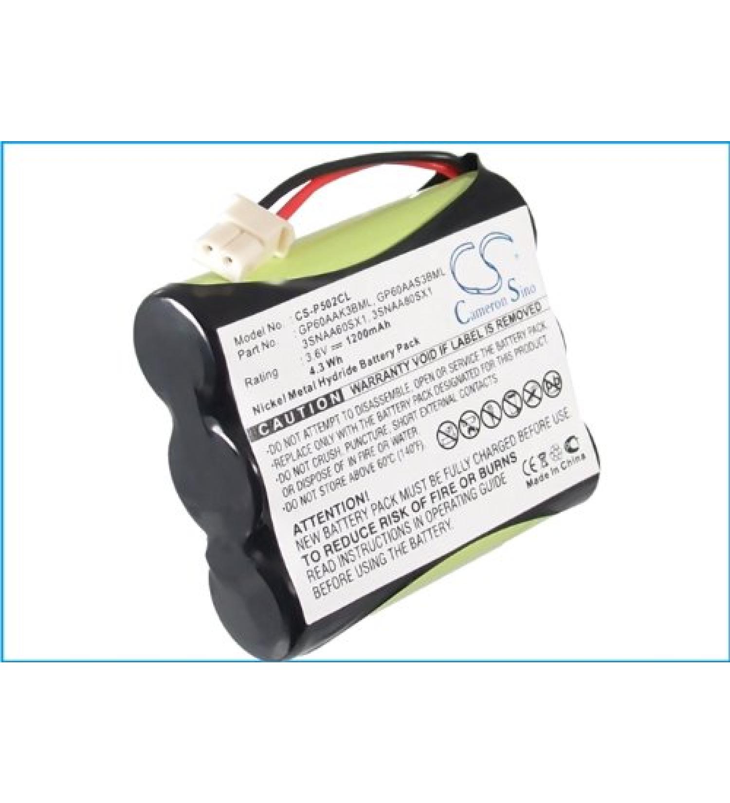1200mAh 3.6V Battery Compatible with CS0320 CLT920 CLTA905 & More - International Shipping - Buy Online on GoSupps.com