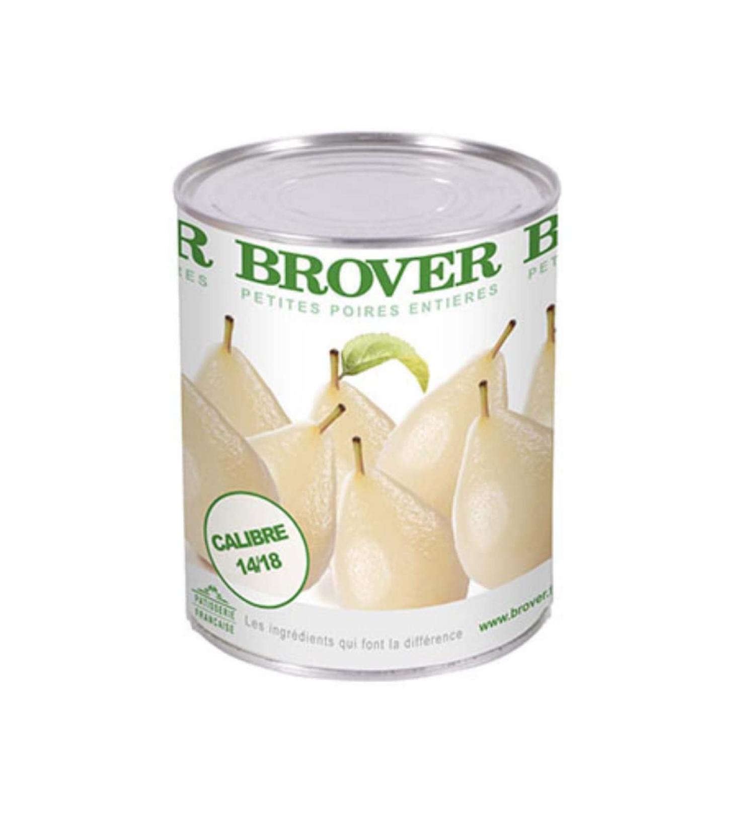 Brover Whole Baby Pears With Stems 820g x 2 pack