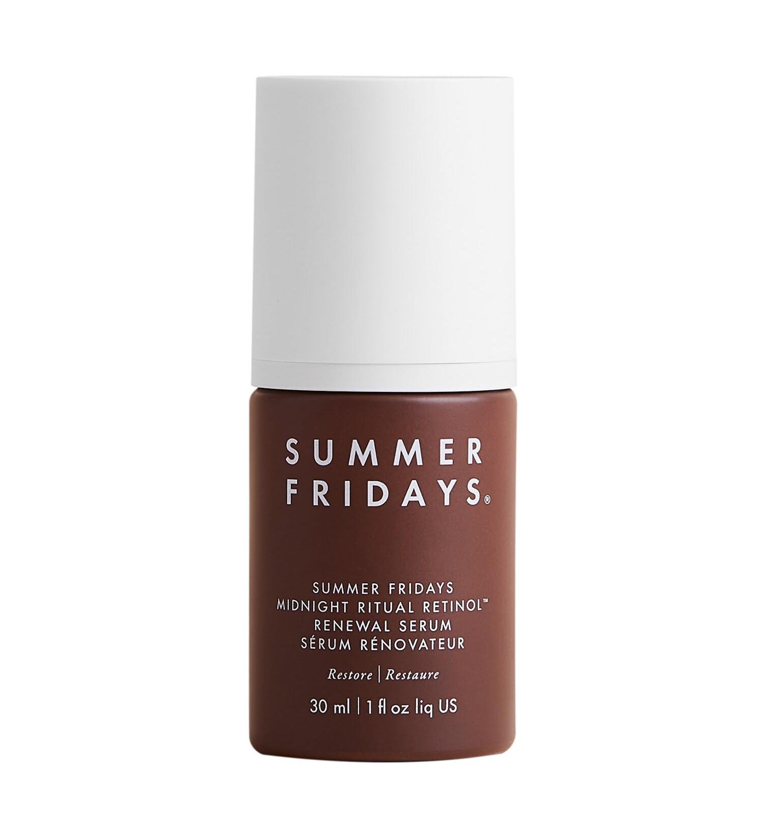 Buy Summer Fridays Midnight Ritual Retinol Serum - Renewal Serum for Fine Lines & Discoloration - Jojoba Oil Hyaluronic Acid & Niacinamide Enriched - 1 oz - International Shipping Available - Buy Online on GoSupps.com
