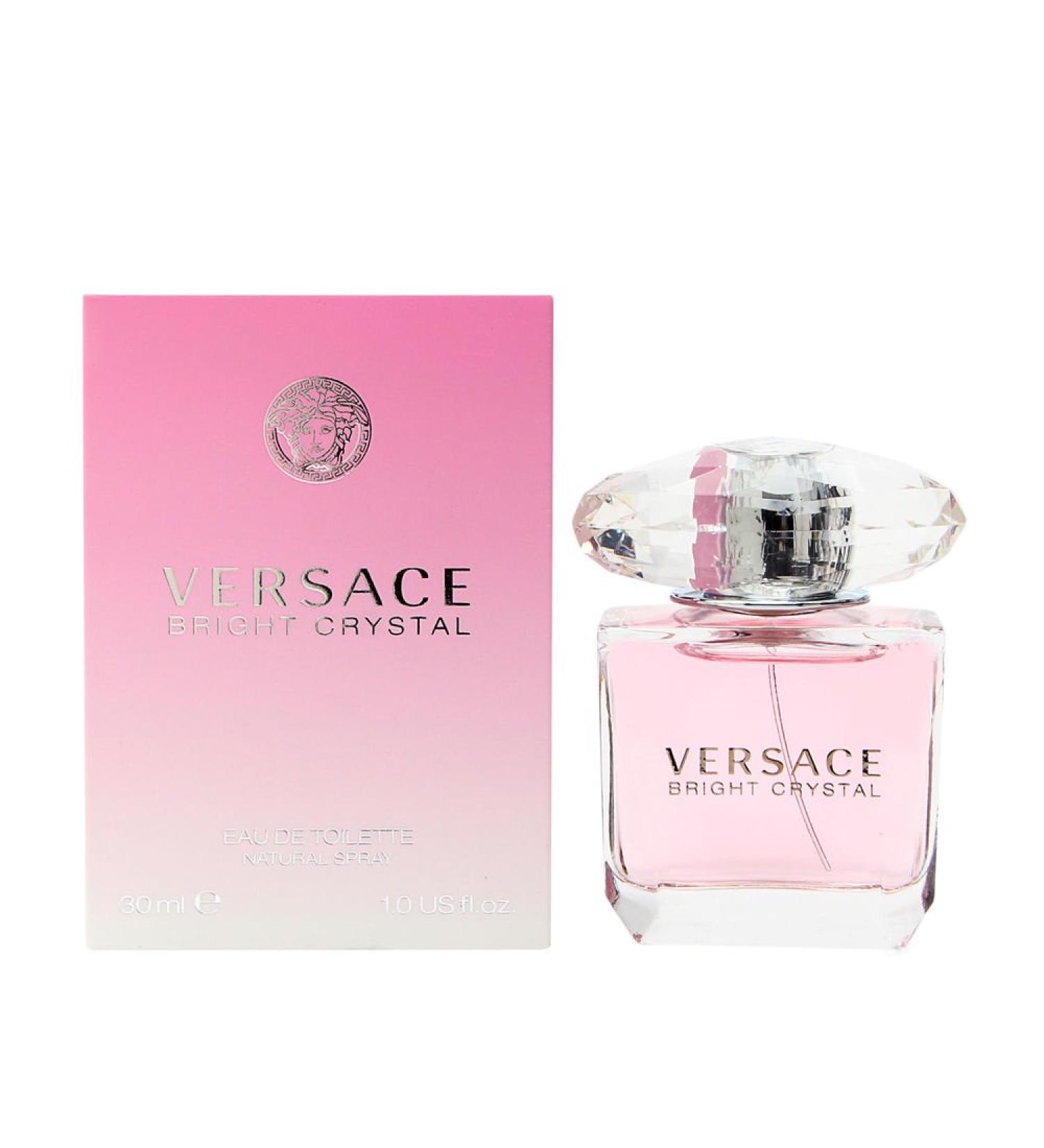 Versace Bright Crystal Eau De Toilette Spray 30ml/1oz Fruity, Floral 1 Fl Oz (Pack of 1)
