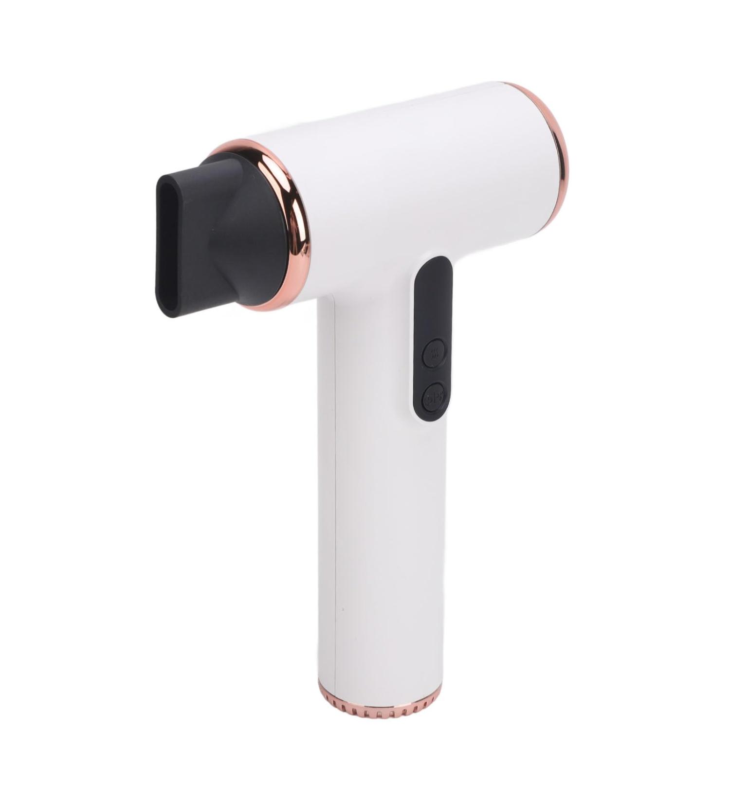 200W Cordless Hair Dryer for Travel Portable Mini Blow Dryer USB C Rechargeable with Digital Screen 3 Wind Speeds and 3 Temp Brushed Motors - Buy Online on GoSupps.com