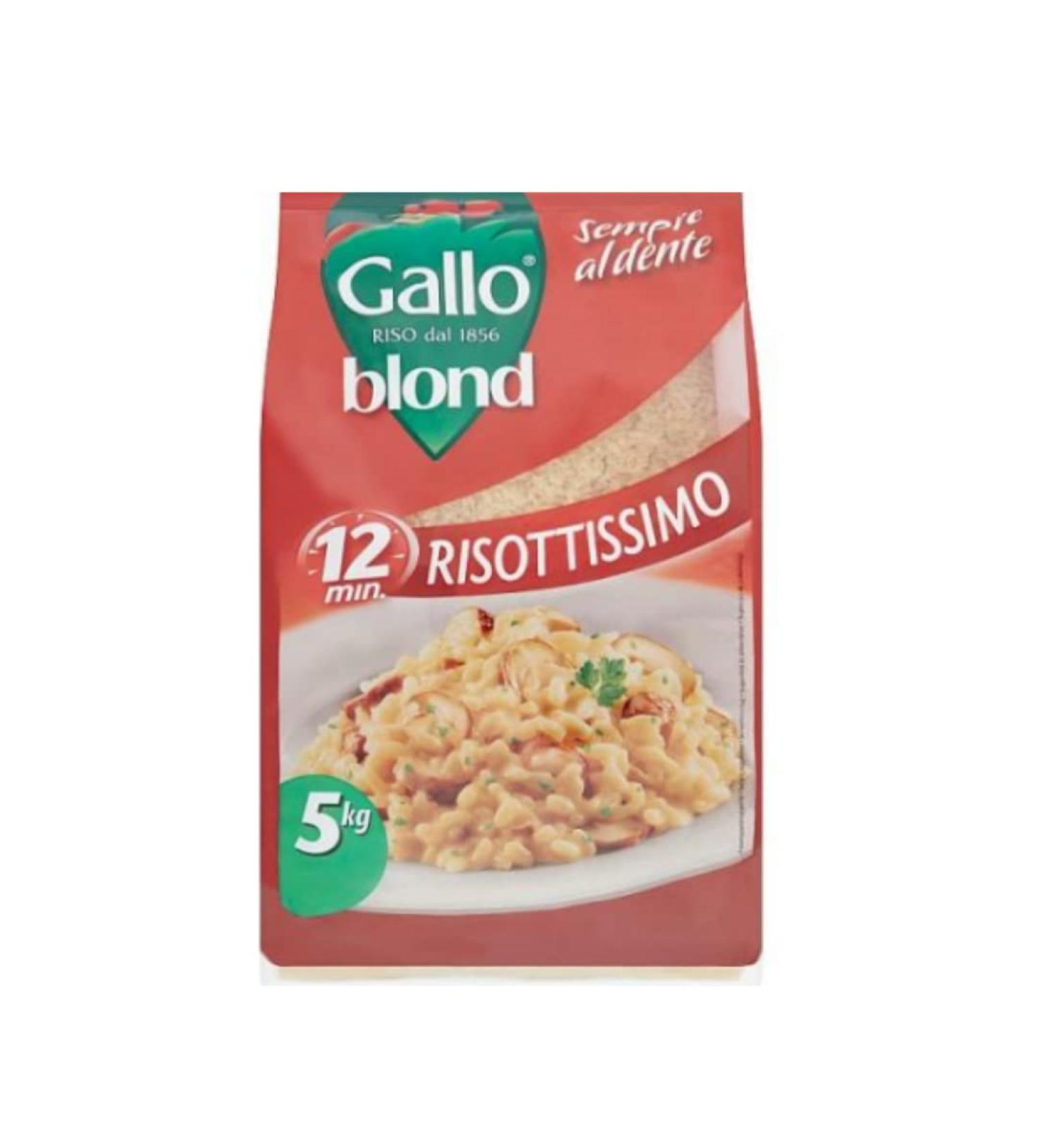 Gallo Blond Risotto Rice 5kg x 2