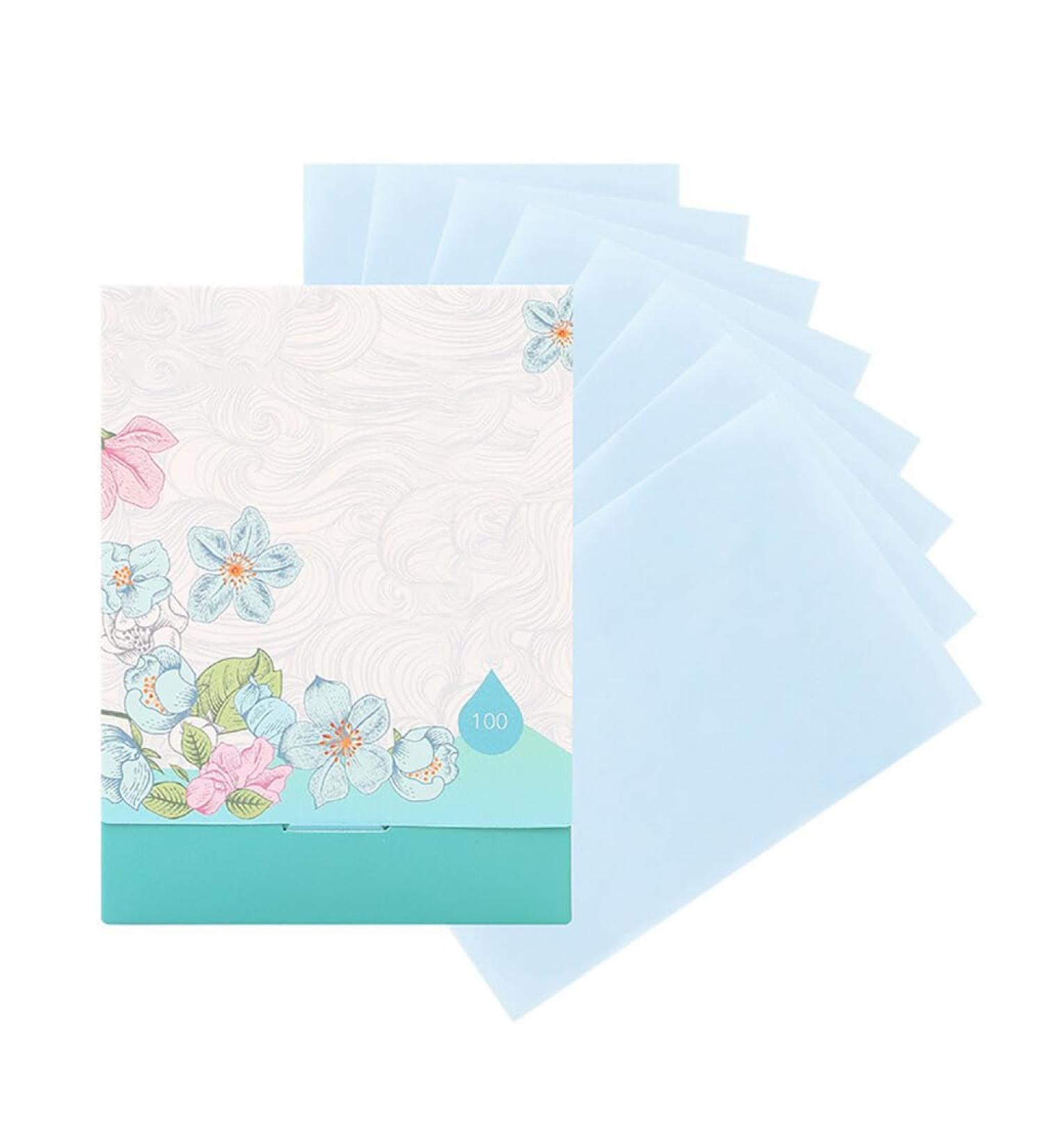 dijiusidy 1 Box Face Blotting Sheets Beauty Makeup Tools Convenient Absorbing Papers Daily Use Efficient Oil Control Wipes - Buy Online on GoSupps.com