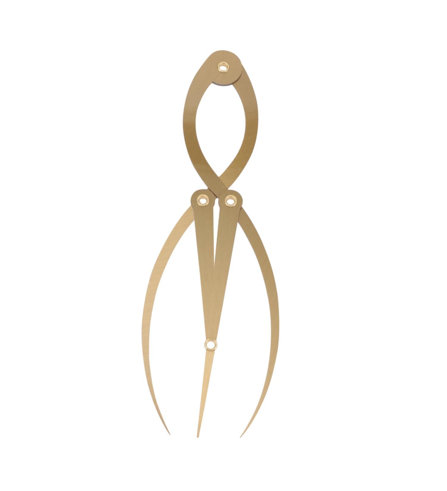 Beavorty Eyebrow Caliper 1pc Eyebrow Positioning Ruler Eyebrow Shaper Ruler Eyebrow Template Brow Template Tool Makeup Tools Eyebrow Mapping Ruler 1 count (Pack of 1) Golden - Buy Online on GoSupps.com