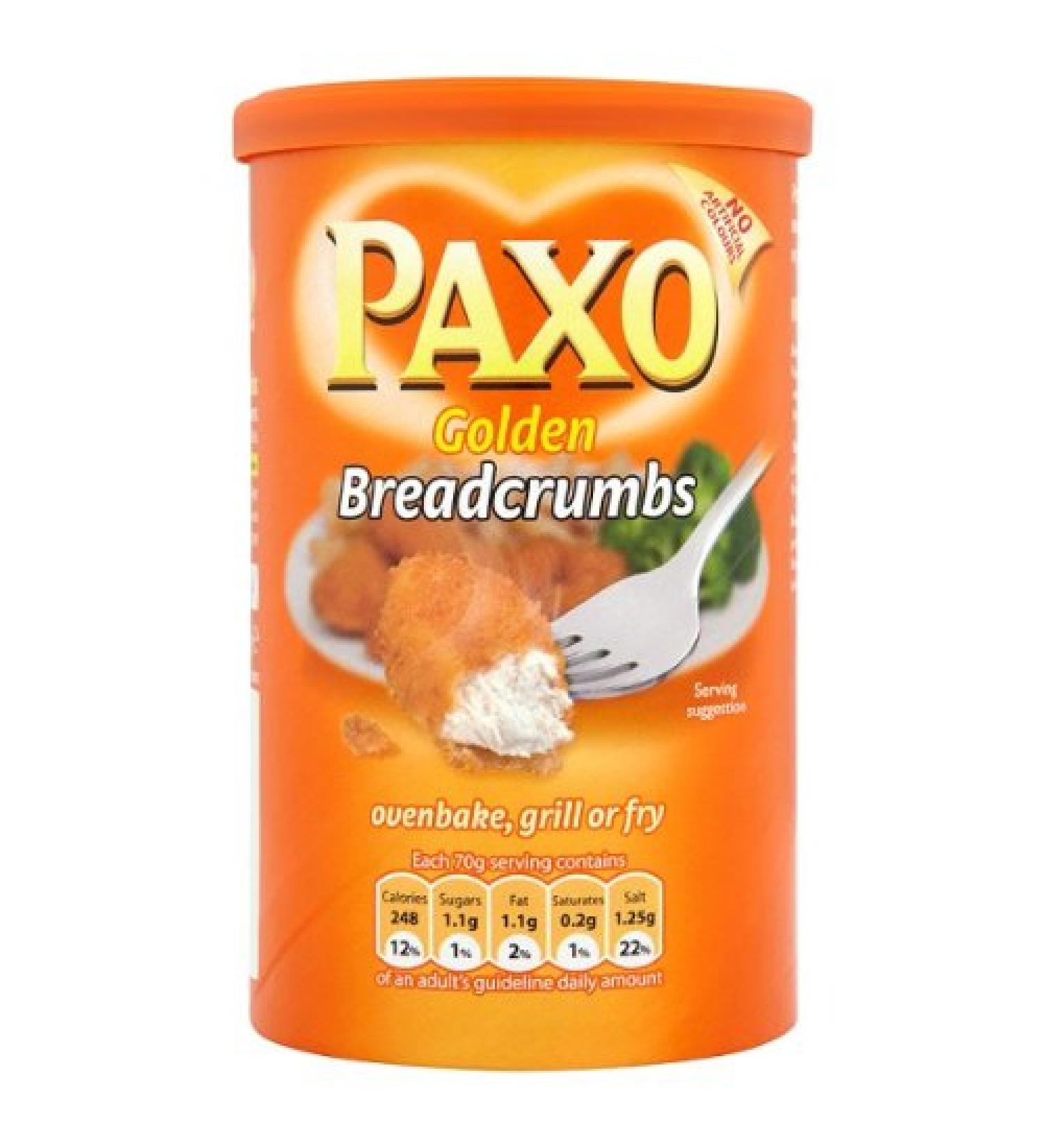 Paxo Golden Breadcrumbs 6 x 227g