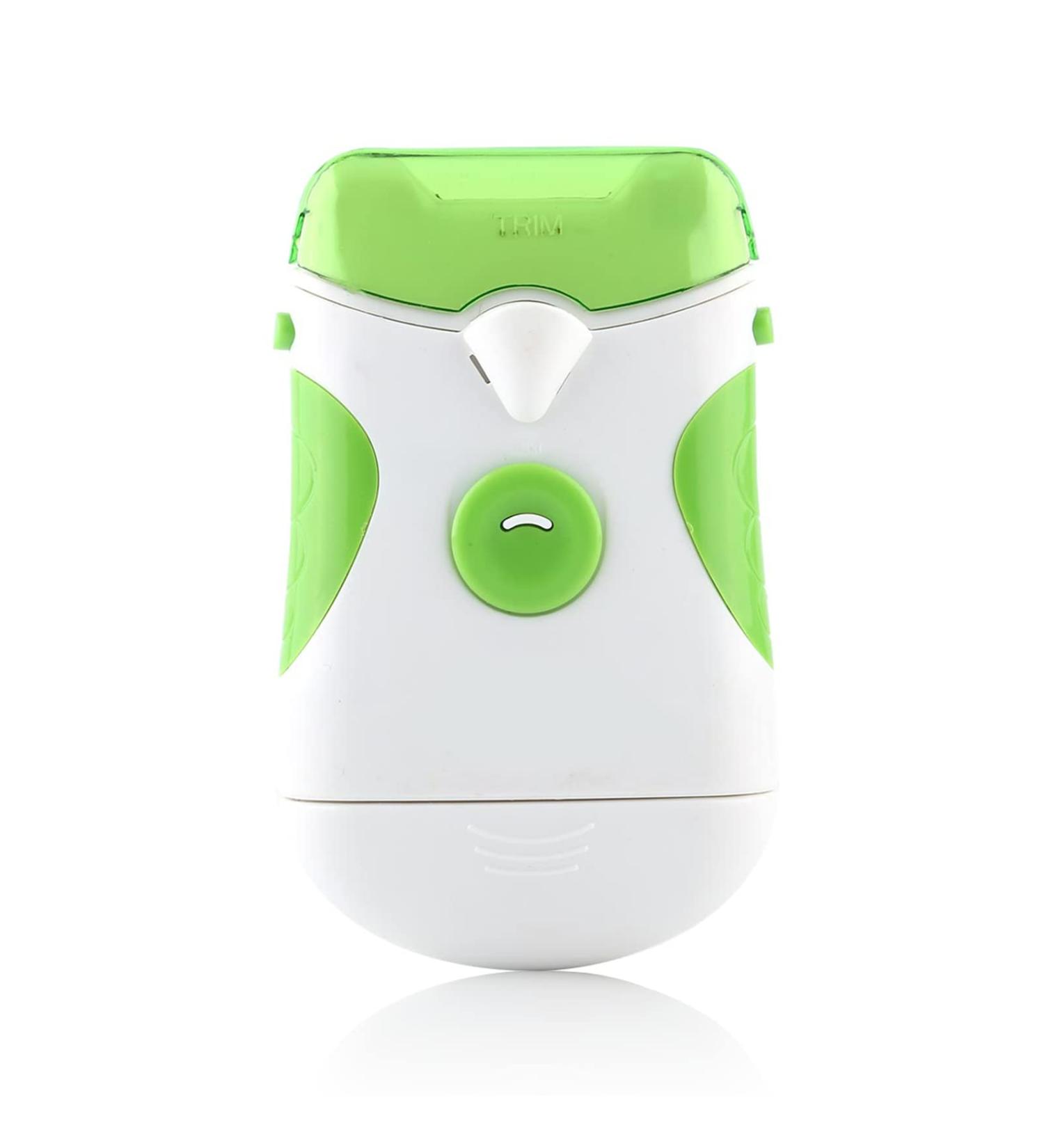 2 in 1 Electric Nail Cutter & Nail File for Newborns & Adults - Green Electric Nail Trimmer & Clipper | Safe & Easy Grooming - Buy Online on GoSupps.com