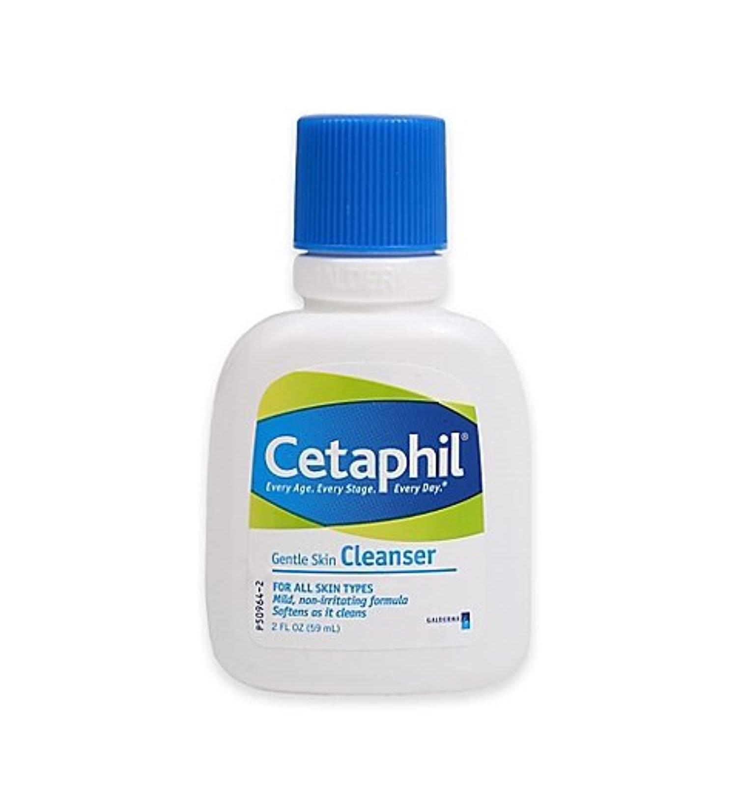 Cetaphil Gentle Skin Cleanser Liquid Travel Size 2 oz