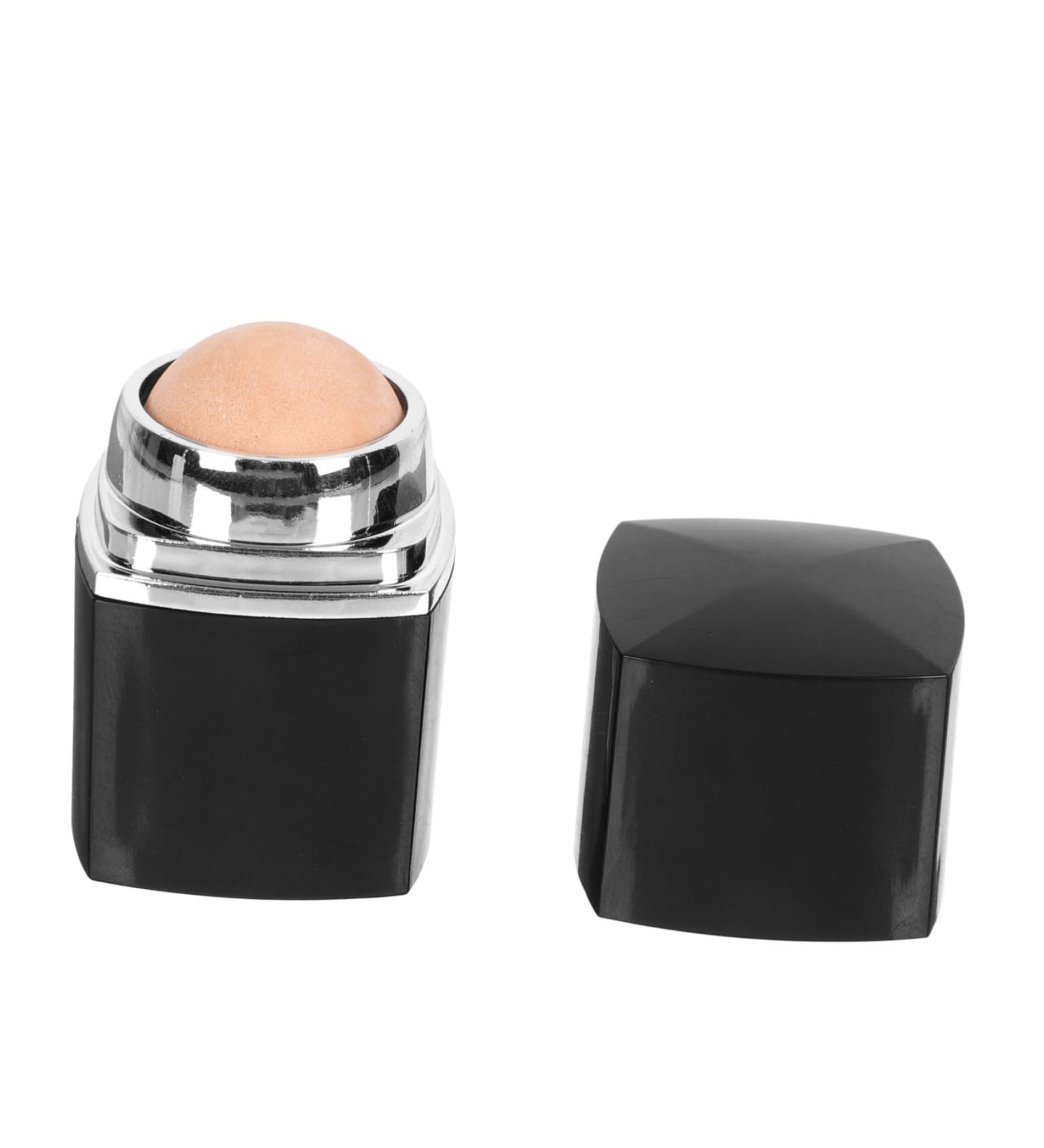 Beatifufu 1pc Facial Oil Absorbing Ball Facial Massager Oil Absorbing Roller Facial Oil Control Tool Makeup 5x2.8cm Black - Buy Online on GoSupps.com