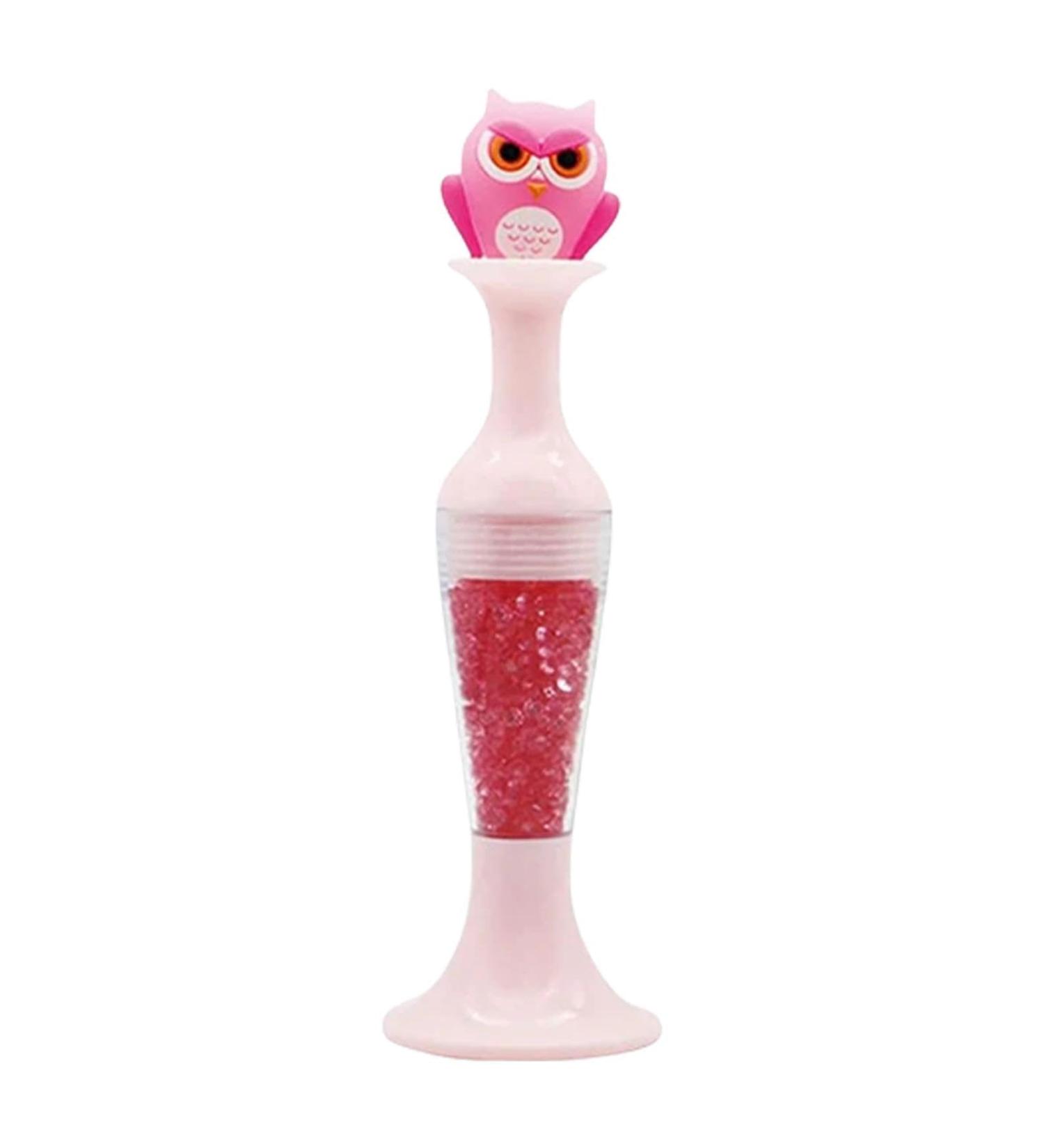 Rhinestone Picker Dotting Dotting Cartoon Picker Rhinestone Tool Wax Pencil Crystal Beads Handle for Manicure Nail Art Decoration Nail Art Gem Crystal Pick Up Rhinestone owl pink - Buy Online on GoSupps.com