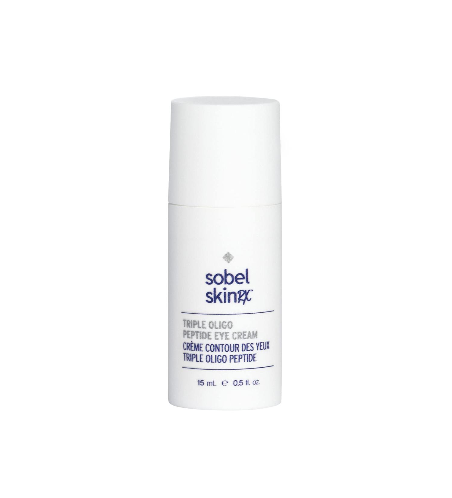 Sobel Skin Rx Triple Oligo Peptide Eye Cream - Dermatologist Developed Firming Eye Cream - Buy Online on GoSupps.com