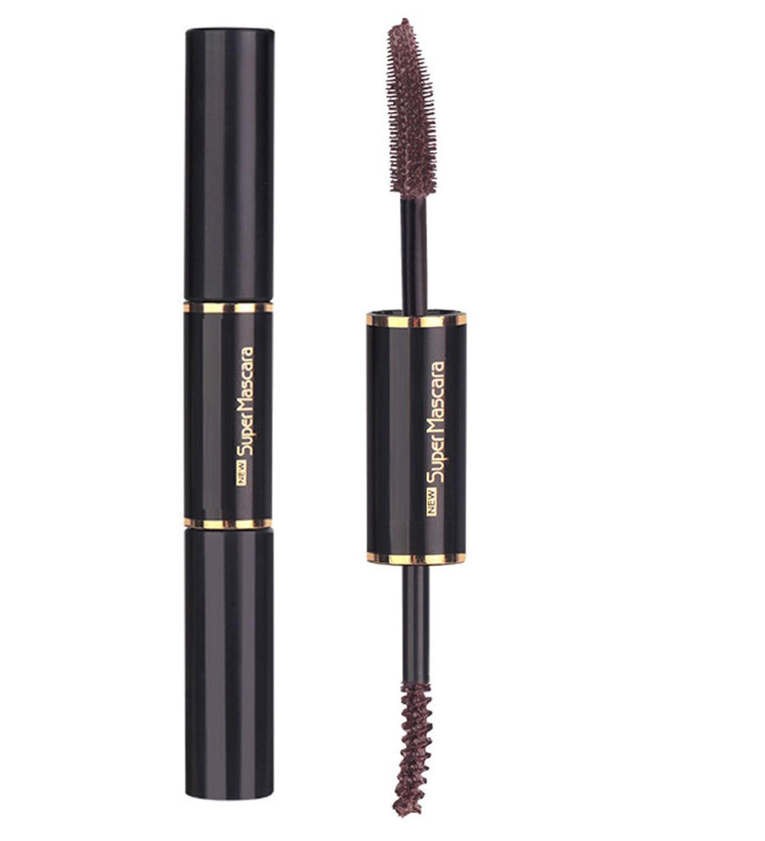 Mascara Multicolor Waterproof Mascara Long Lasting Sweatproof Volume Mascara Eye Makeup (Brown) - Buy Online on GoSupps.com
