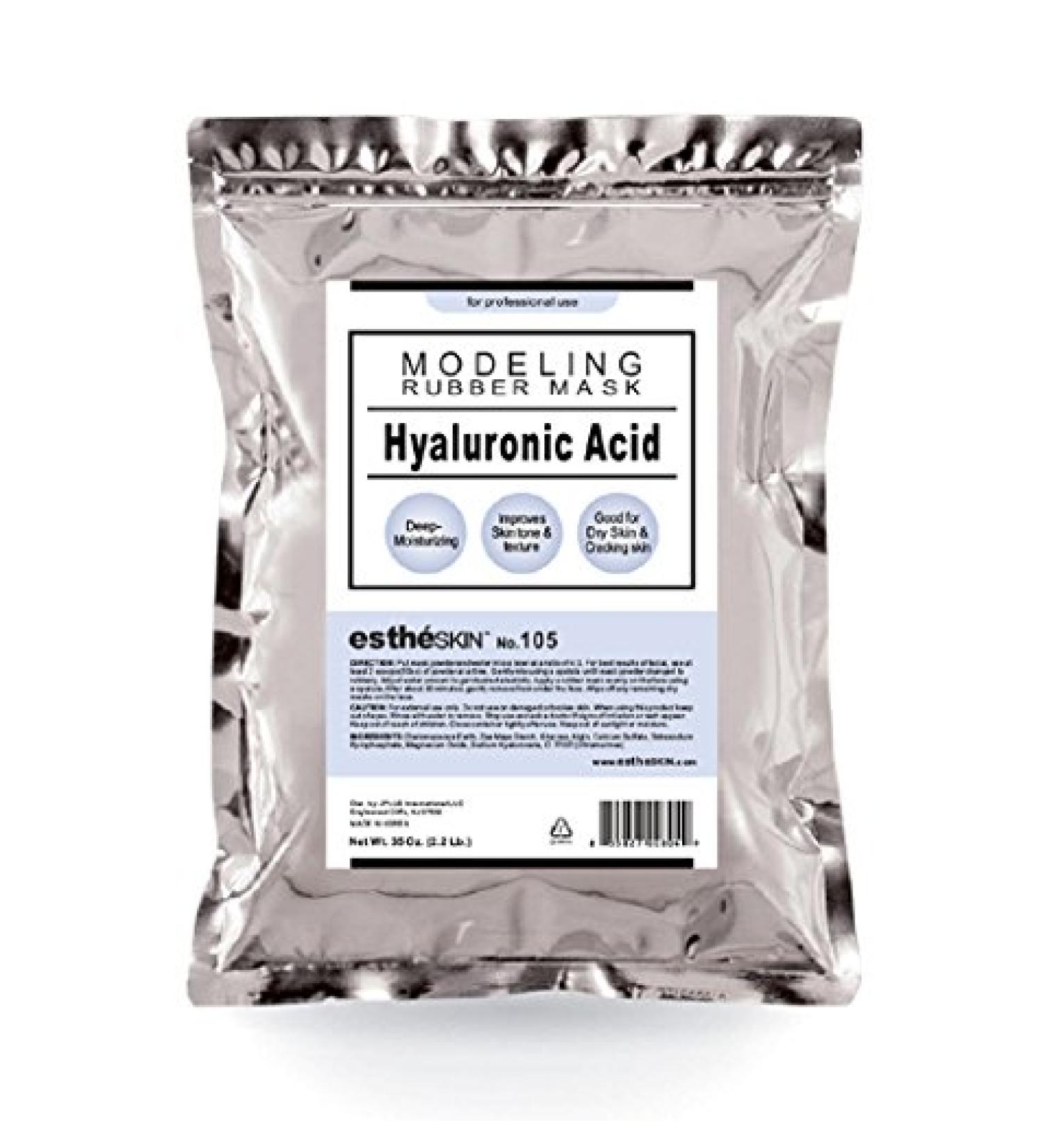 estheSKIN No.105 Hyaluronic Acid Modeling Mask Powder - 35 Oz | Professional Facial Treatment - Buy Online on GoSupps.com