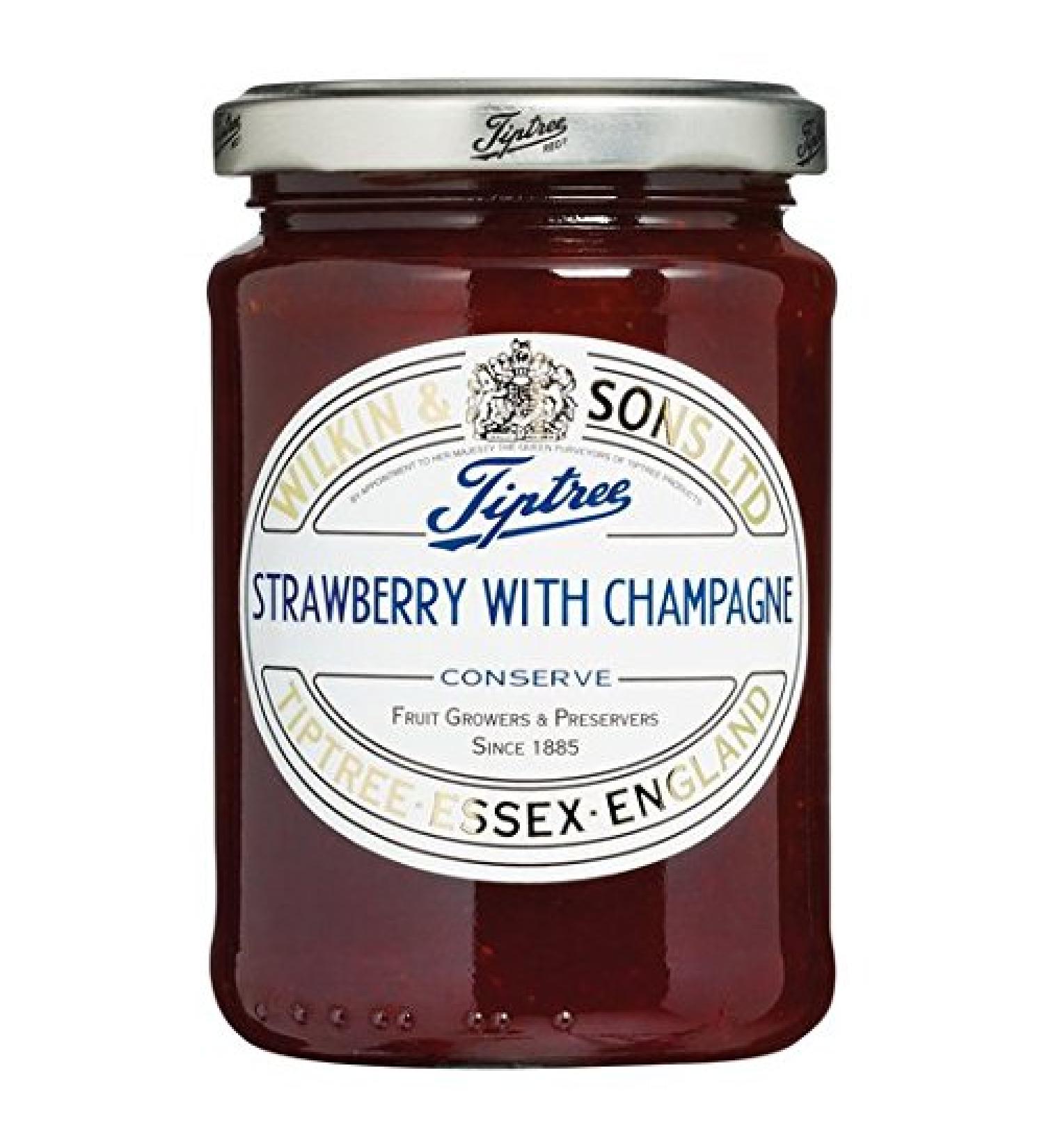 Wilkin & Sons Ltd Tiptree Strawberry Preserves with Champagne 340g