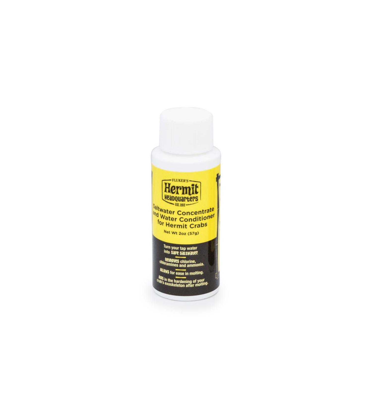 Fluker's Saltwater Concentrate/Water Conditioner for Hermit Crabs, 2oz
