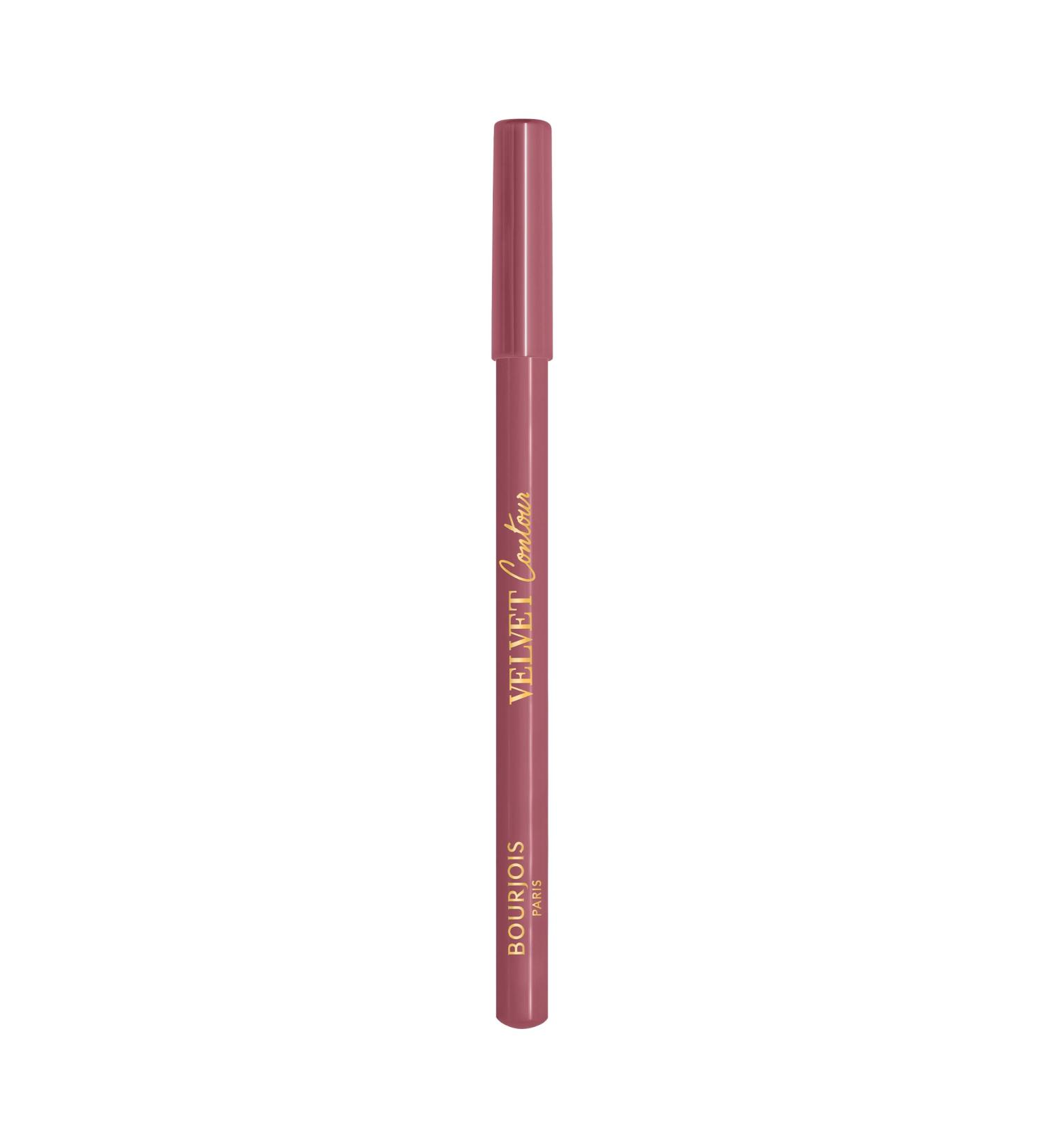 Bourjois Crayon l vres Velvet Contour 19 Place des Roses red finit les l vres texture cr meuse mate application pr cise beurre de karit tenue longue dur e jusqu 8 heures 1 14 g Des Roses 19 1.14 g (Lot de 1) - Buy Online on GoSupps.com