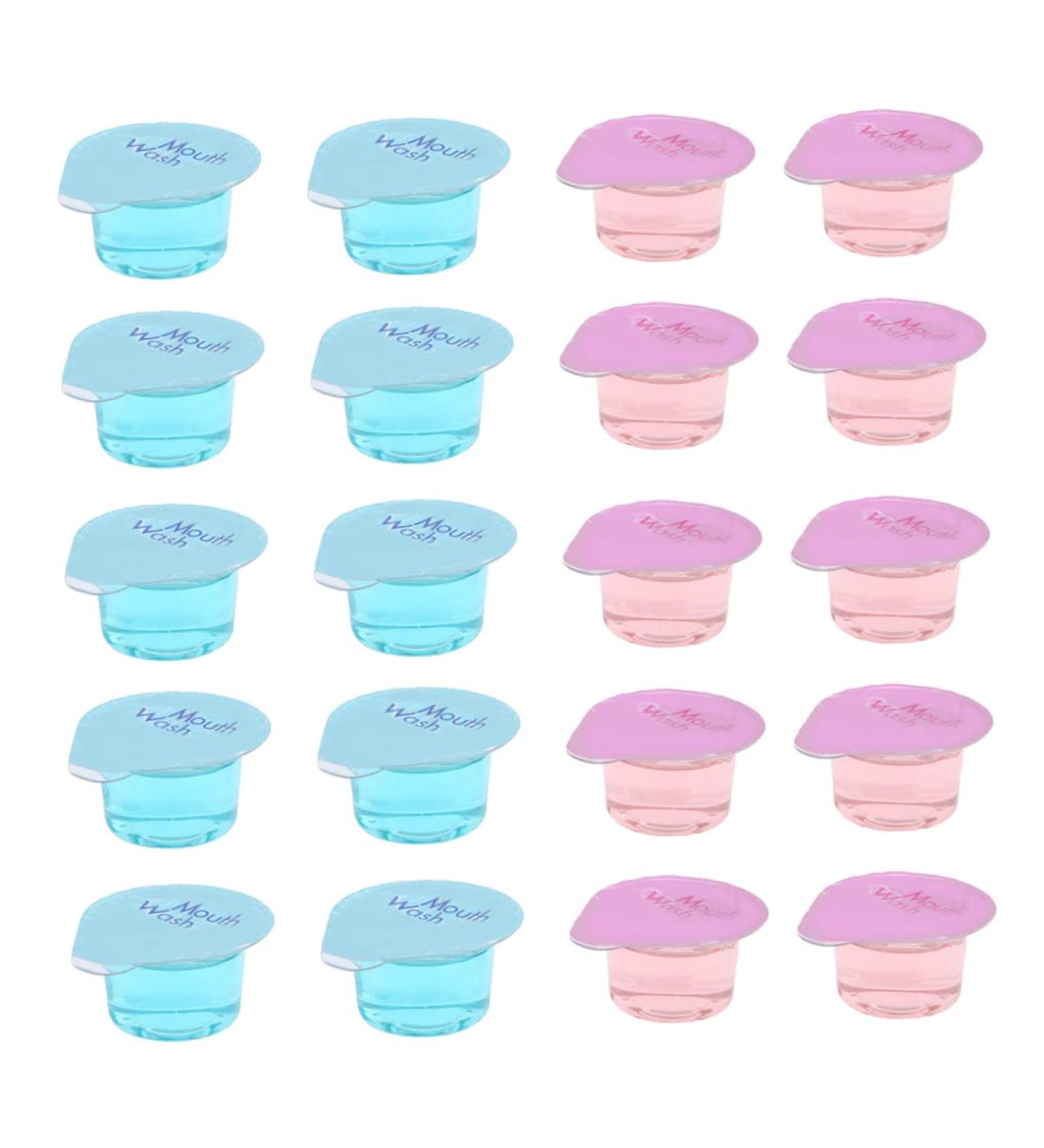 Mouthwash Disposable Portable Cleaner Freshen Breath Mouthwash Liquid Gum Health Hygiene Teeth Whitening 20PCS - Buy Online on GoSupps.com