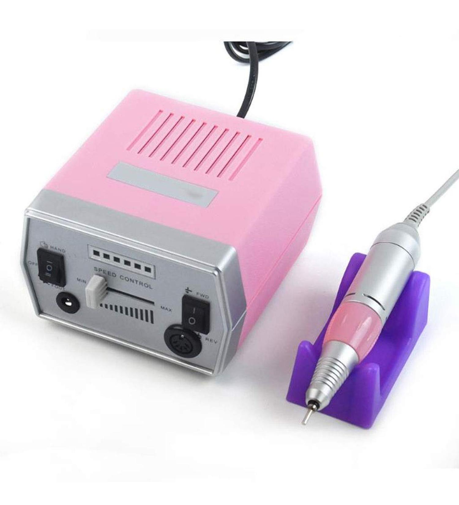Electric Nail Drill Professional Nail File Nail Drill Nail Remover Manicure Pedicure Grinding Drill 30000 RPM Pink Nail Buffer Manicure Pedicure Polishing Tools - Buy Online on GoSupps.com