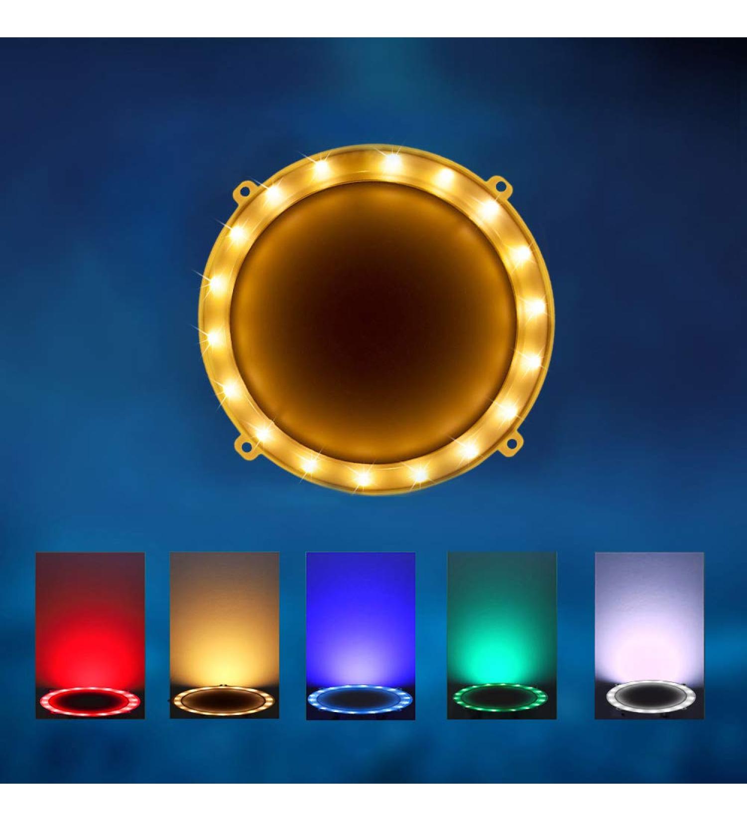 BLINNGO Cornhole Ring Lights - Single Color Gold | LED Cornhole Edge Lights for Standard Boards & Bags - Buy Online on GoSupps.com