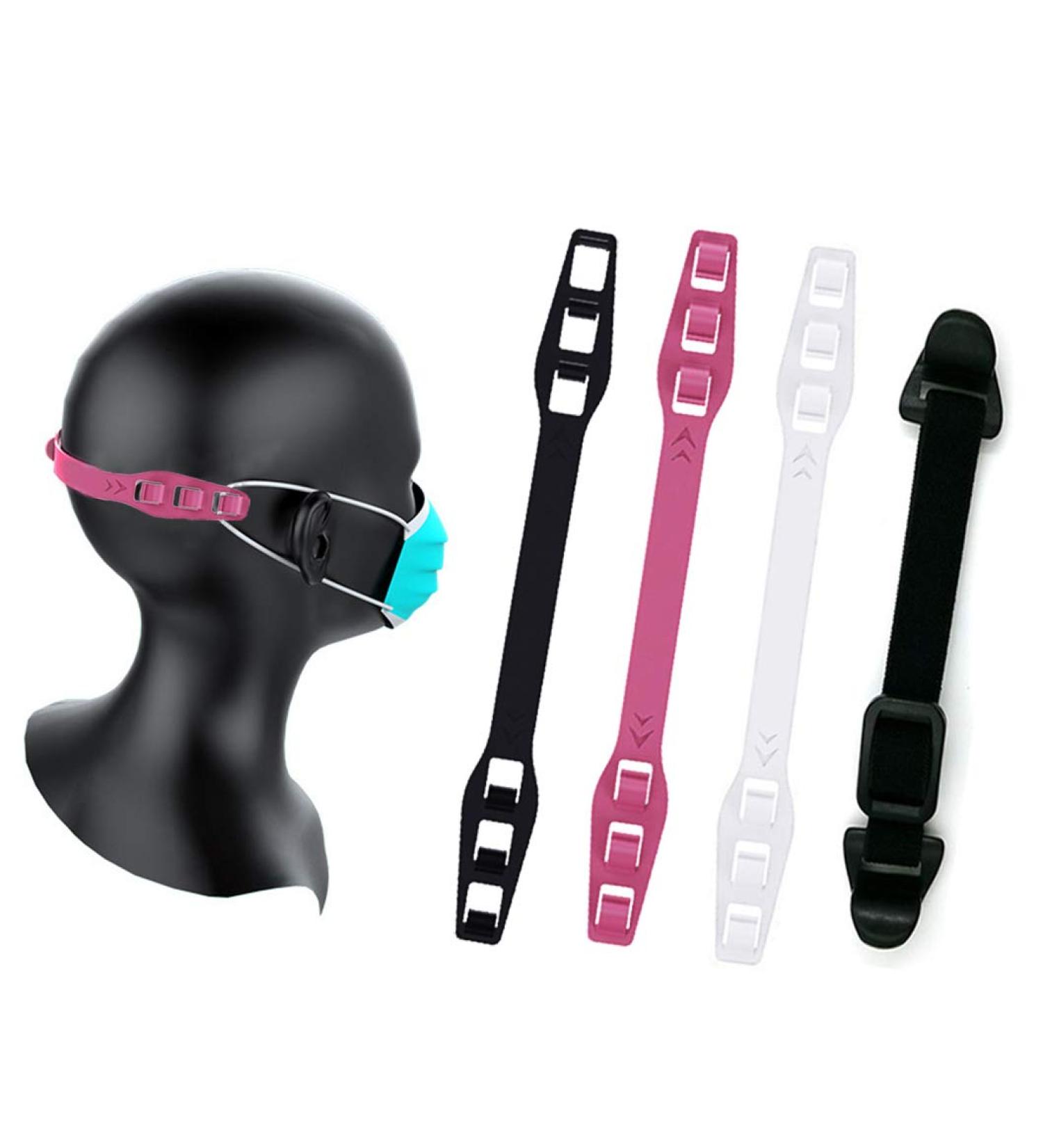Adjustable Mask Hook Ear Strap Extender - Non-Slip Mask Ear Grip (4 Pcs) for Comfort & Relief - International Shipping Available - Buy Online on GoSupps.com