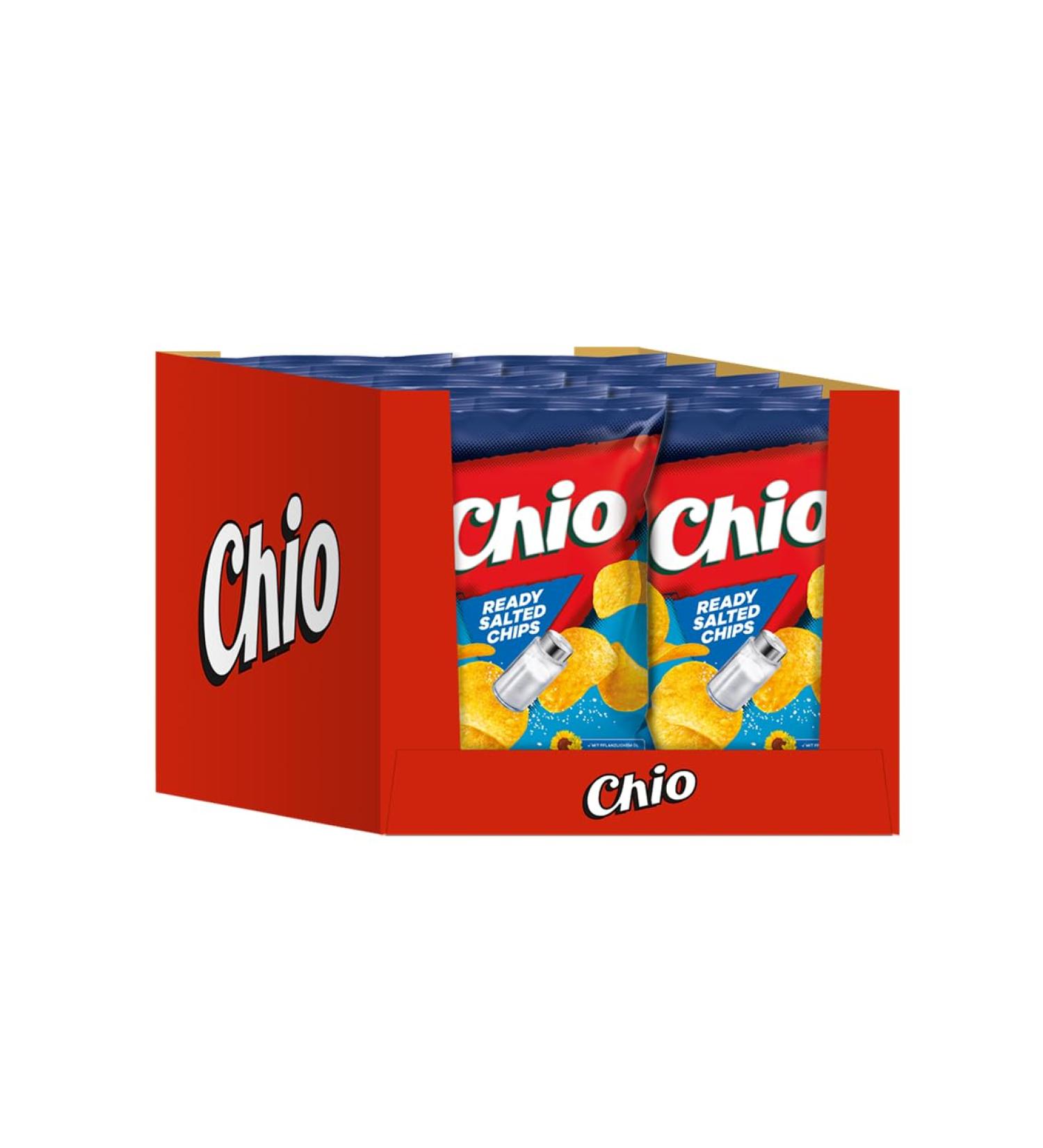 Chio Chips Ready Salted Chips pack of 10 (10 x 150 g)